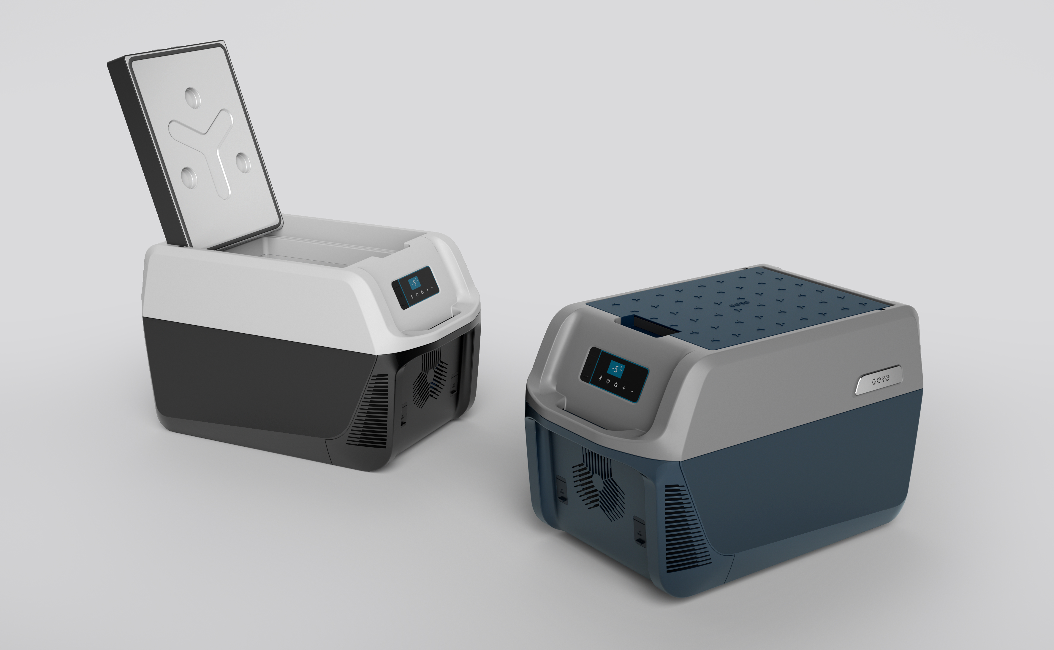 Grey design，Car refrigerator，household electrical appliances，