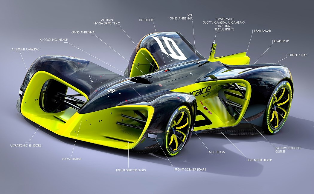 西蒙丹尼尔，赛车，Roborace，