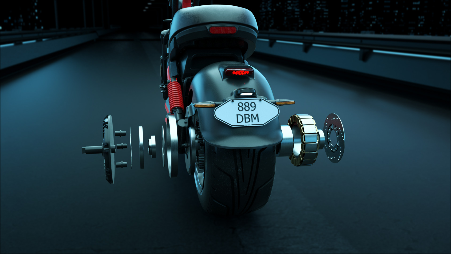 three-dimensional，video，product，animation，Photography，Special effects，Electric vehicle，Electric friction，