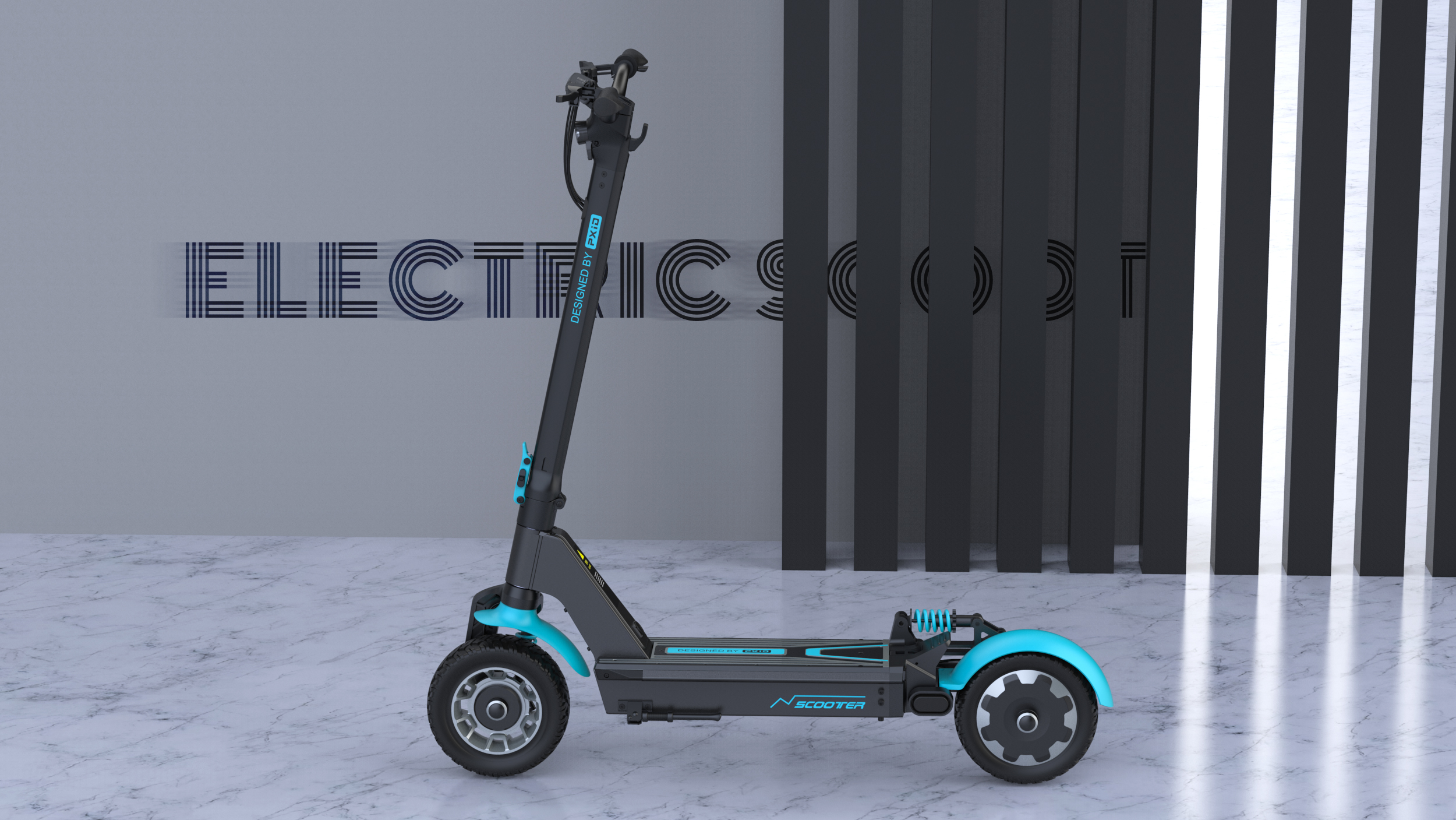 Scooter，Electric scooter，product design，industrial design，Appearance design，Scooter design，Vehicle design，