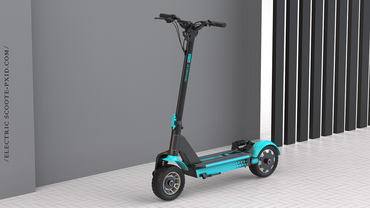 Scooter，Electric scooter，product design，industrial design，Appearance design，Scooter design，Vehicle design，