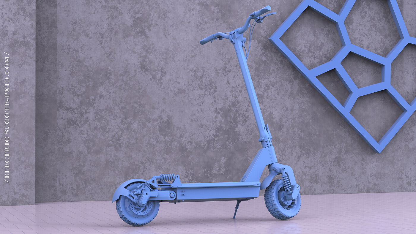 Scooter，Electric scooter，product design，industrial design，Appearance design，Scooter design，Vehicle design，