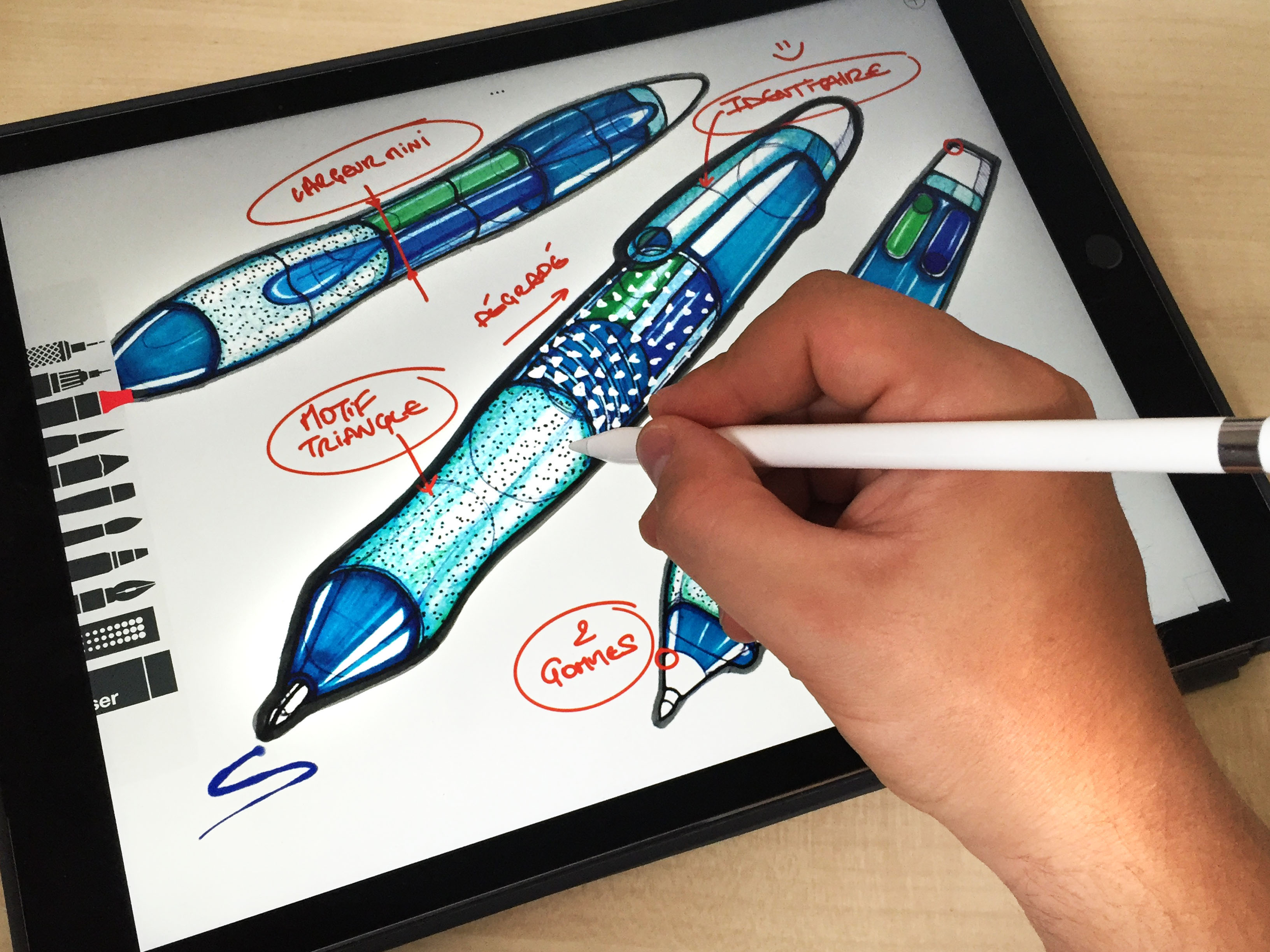 ball pen，Stationery，pen，Water pen，blue，