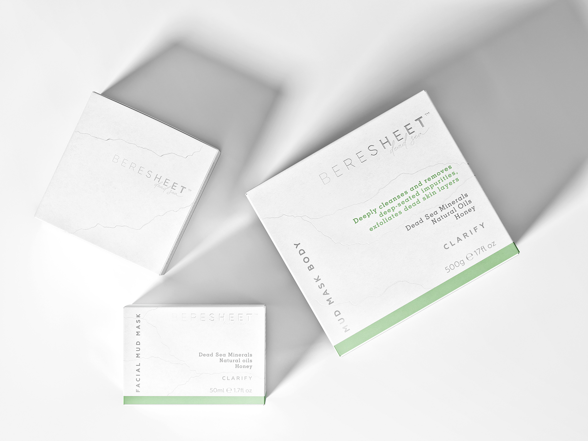 PG Brand Reforming，Beresheet，Brand design，packing design，white，Cosmetics，