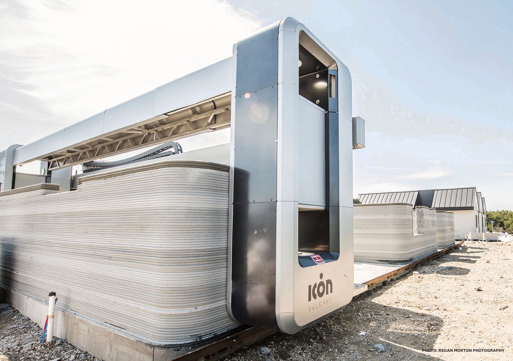 3D printer，Digital，2021 red dot product design award，ICON Vulcan，