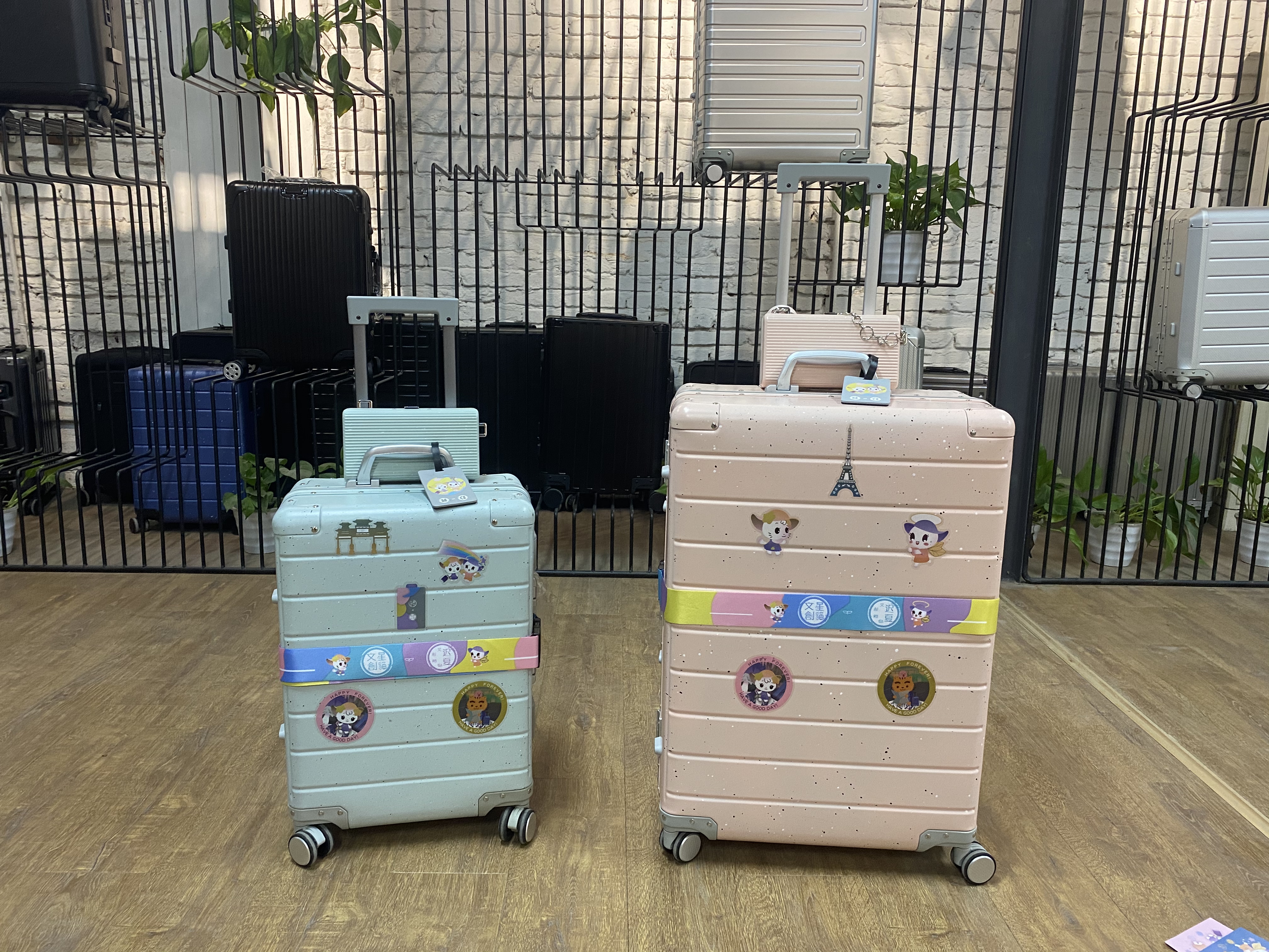 Aluminum magnesium alloy Satchel，Aluminum magnesium alloy pull rod box，trunk，