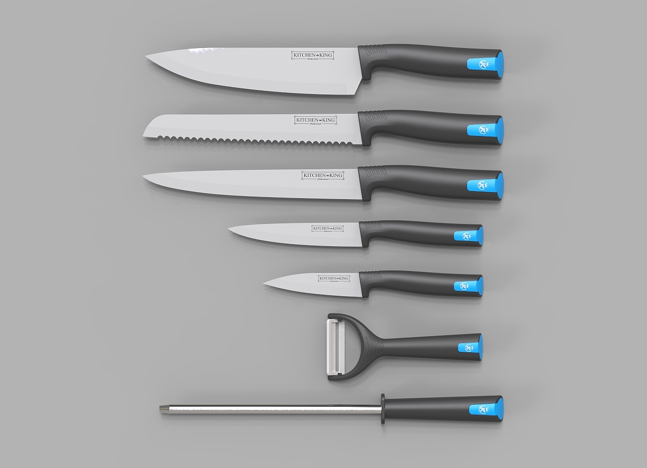 Kitchen supplies，Knife set，tool，kitchen knife，Fruit knife，Slicer，Magic knife stick，knife，