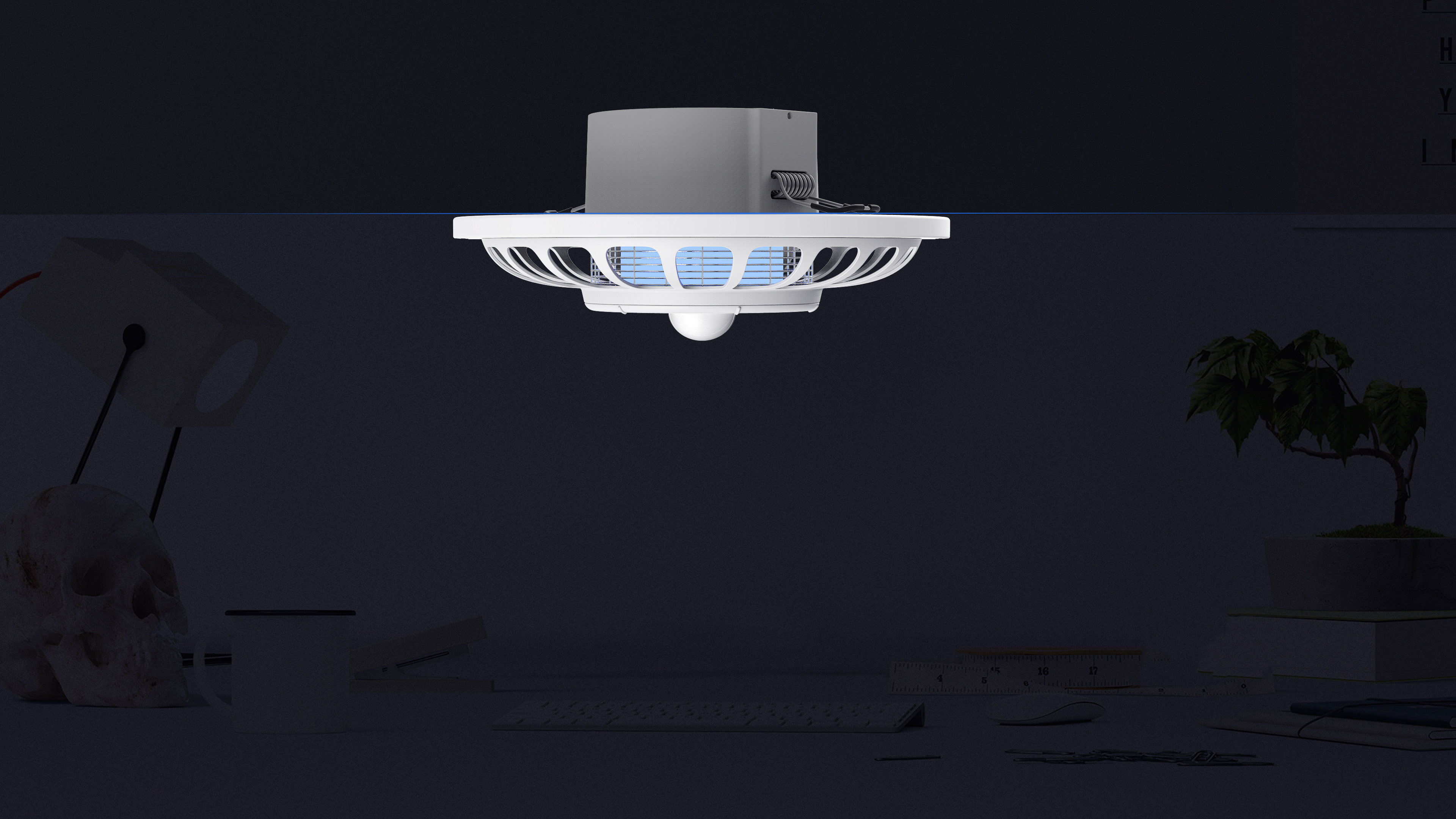 Mosquito control，Downlight，intelligence，control，Simplicity，