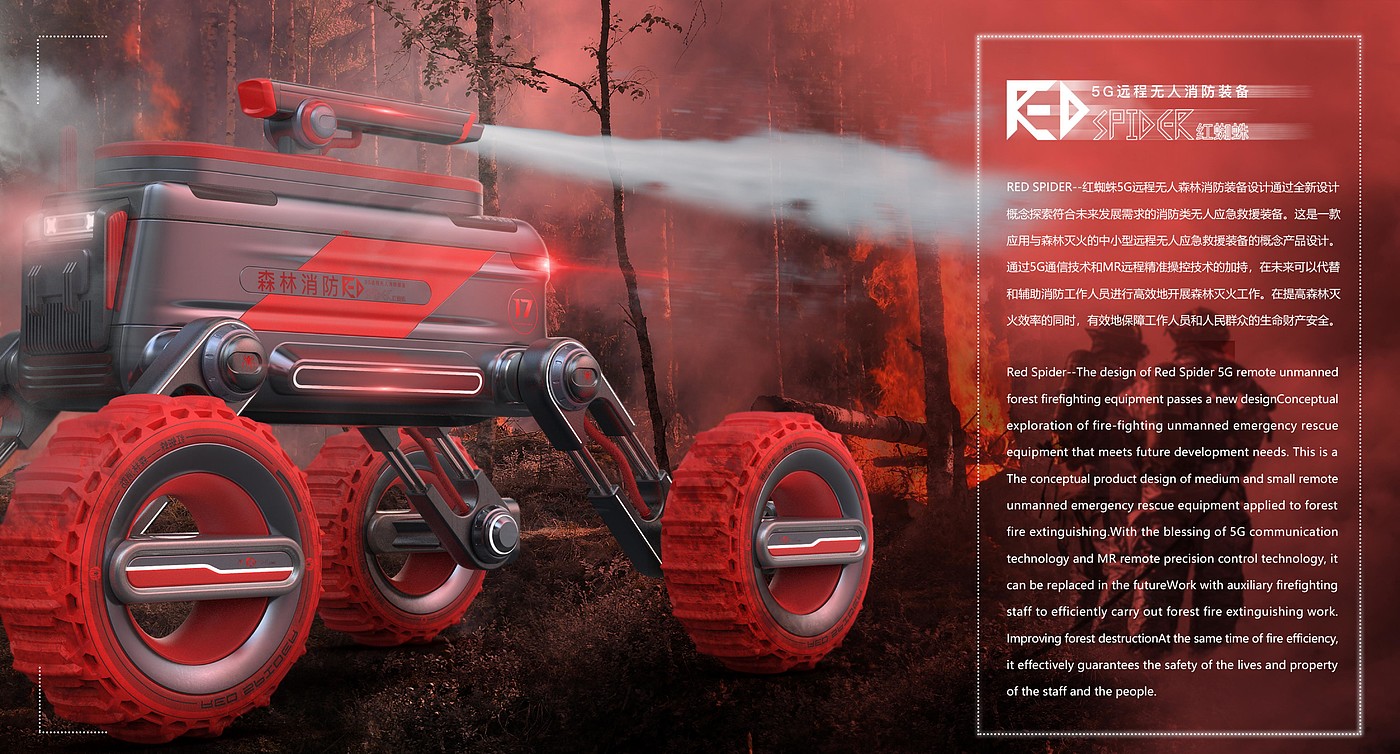 No rescue，fire control，Emergency rescue，5g remote，