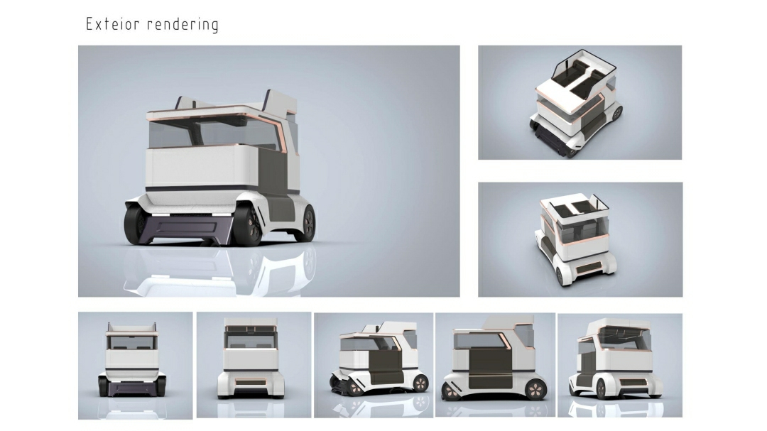 Vehicle design，young people，lying flat，