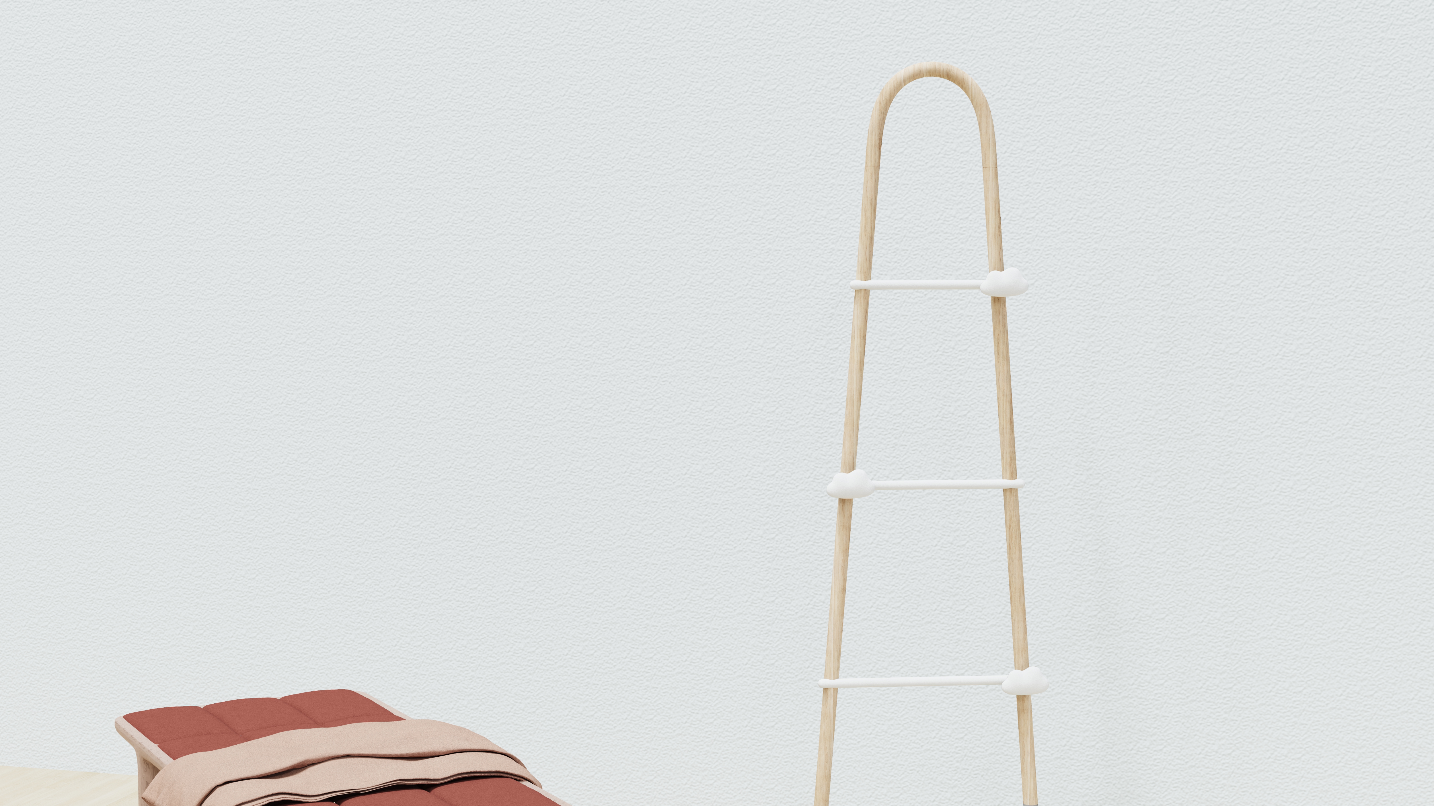 coat hanger，furniture，cloud，cure，