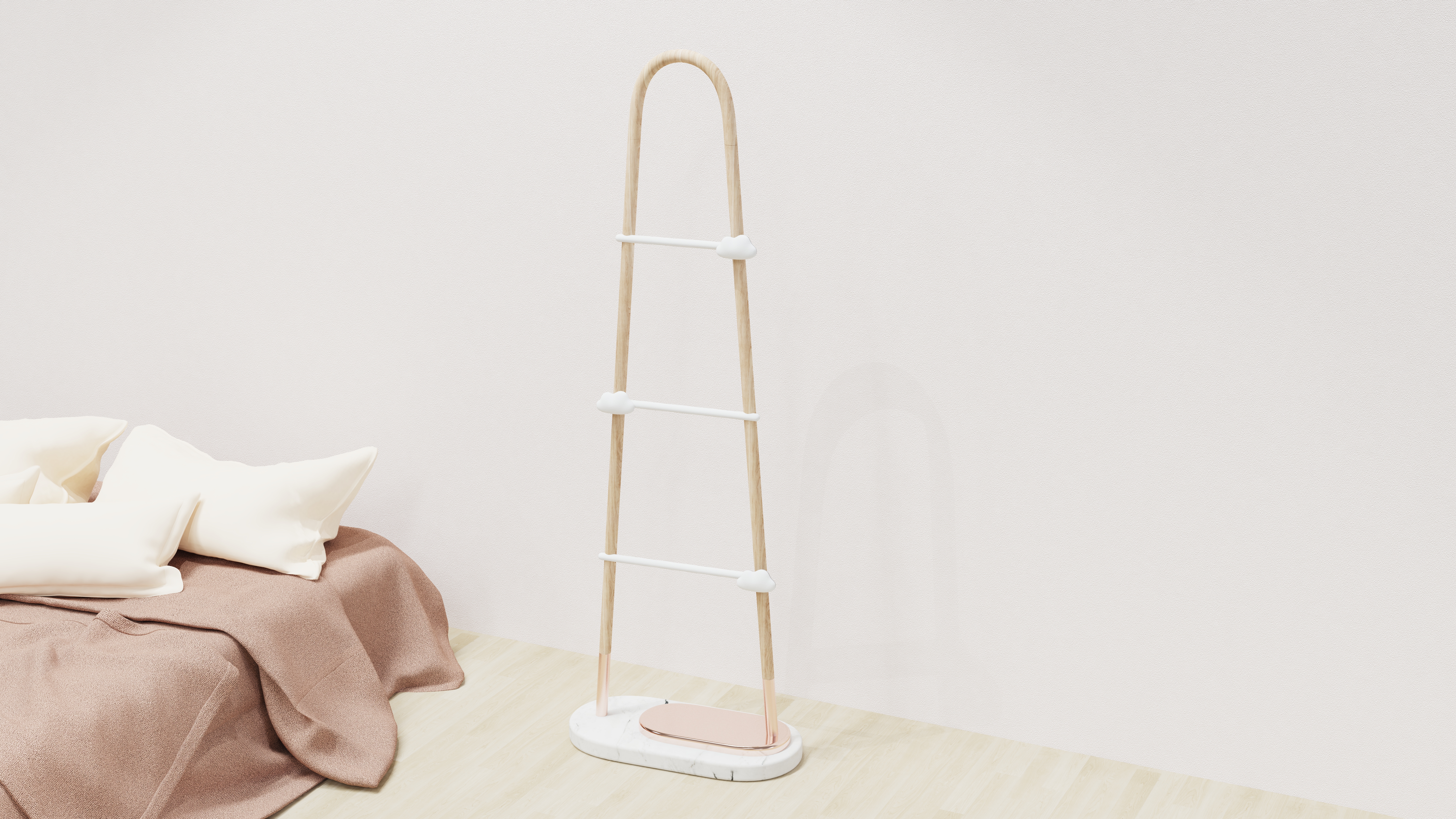 coat hanger，furniture，cloud，cure，