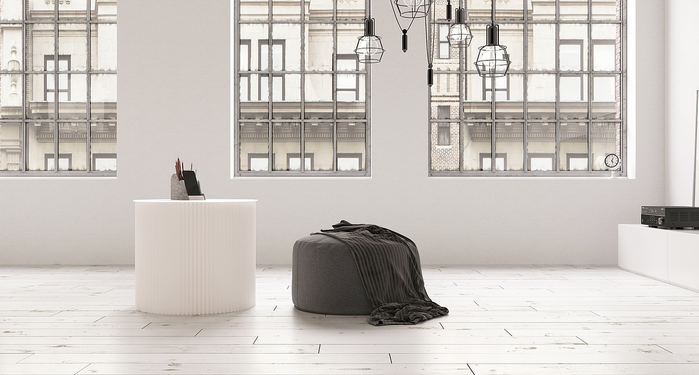 Creative home，Paper furniture，Organ paper furniture，round table，，Light and concise，Round table table table，Practical furniture，
