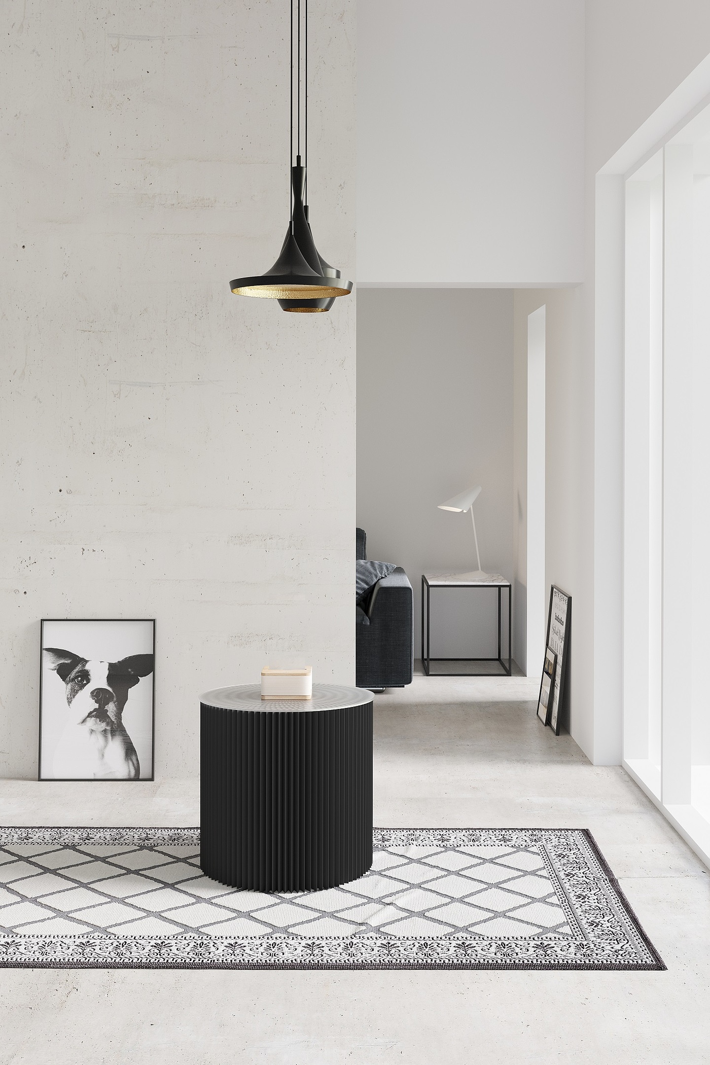 Creative home，Paper furniture，Organ paper furniture，round table，，Light and concise，Round table table table，Practical furniture，