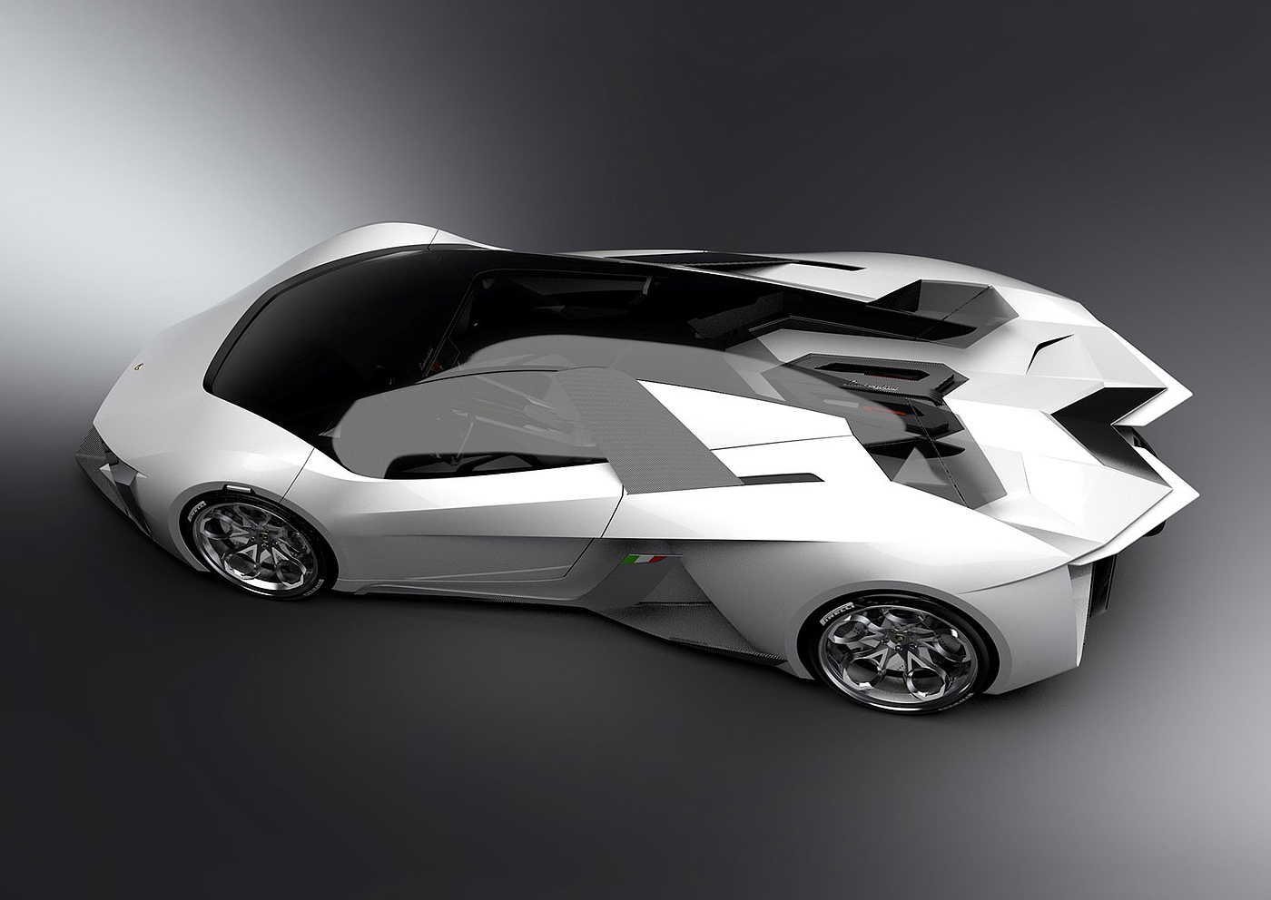 design sketch，Sports car，Lamborghini，Diamante，