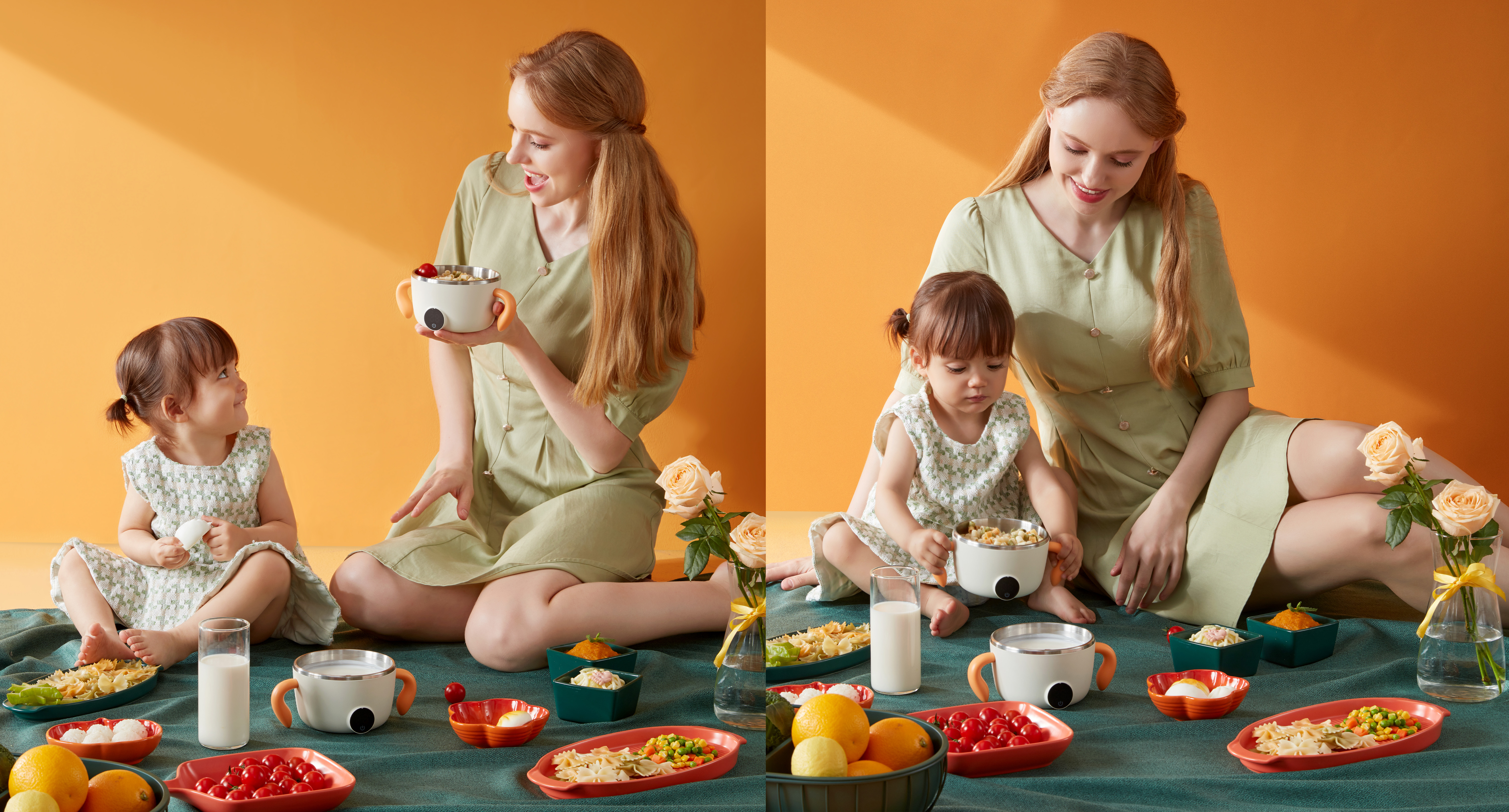 children，Complementary food，Supplementary food production，Thermostatic bowl，Mother and baby，tableware，Children's products，