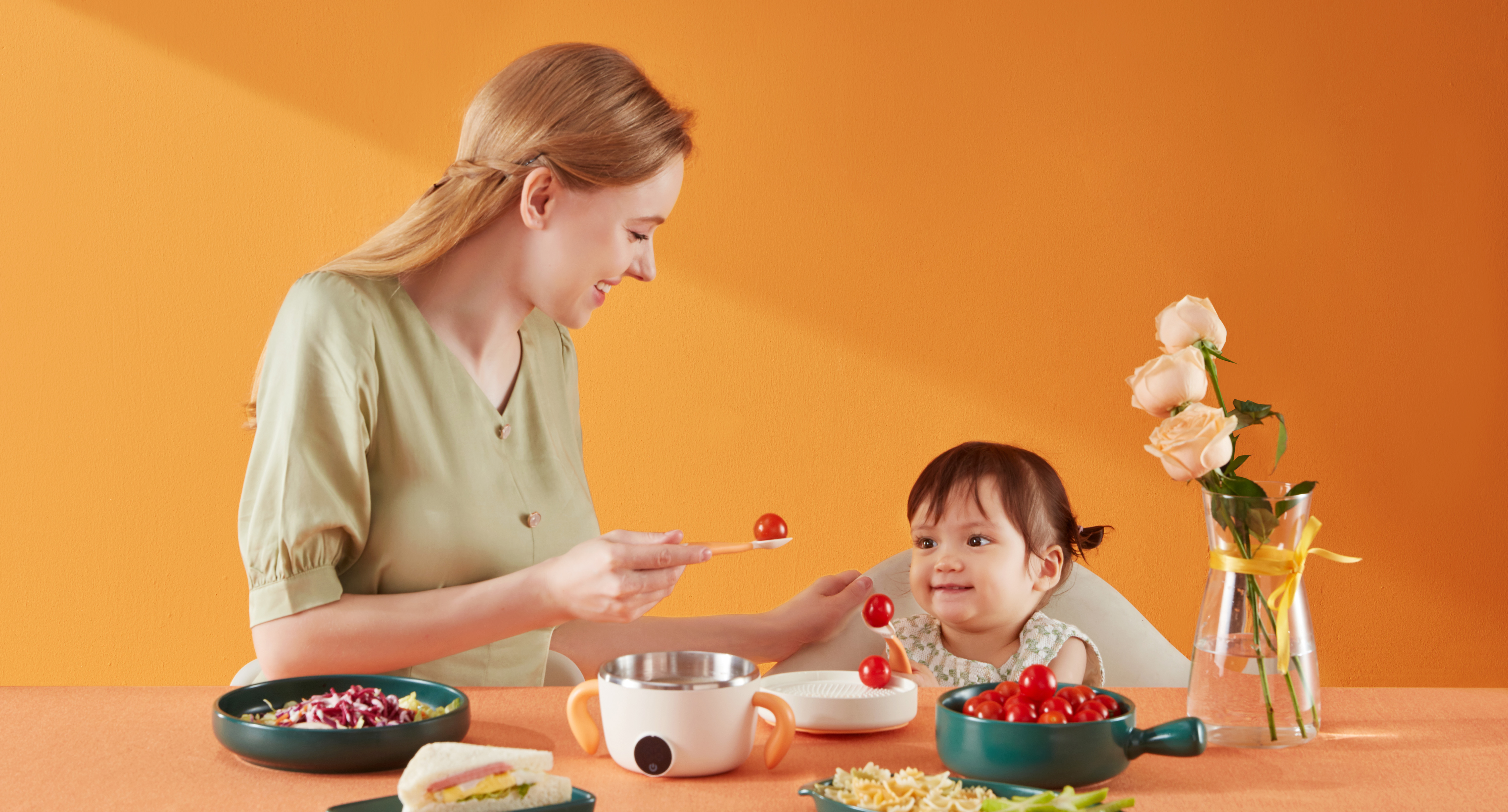 children，Complementary food，Supplementary food production，Thermostatic bowl，Mother and baby，tableware，Children's products，