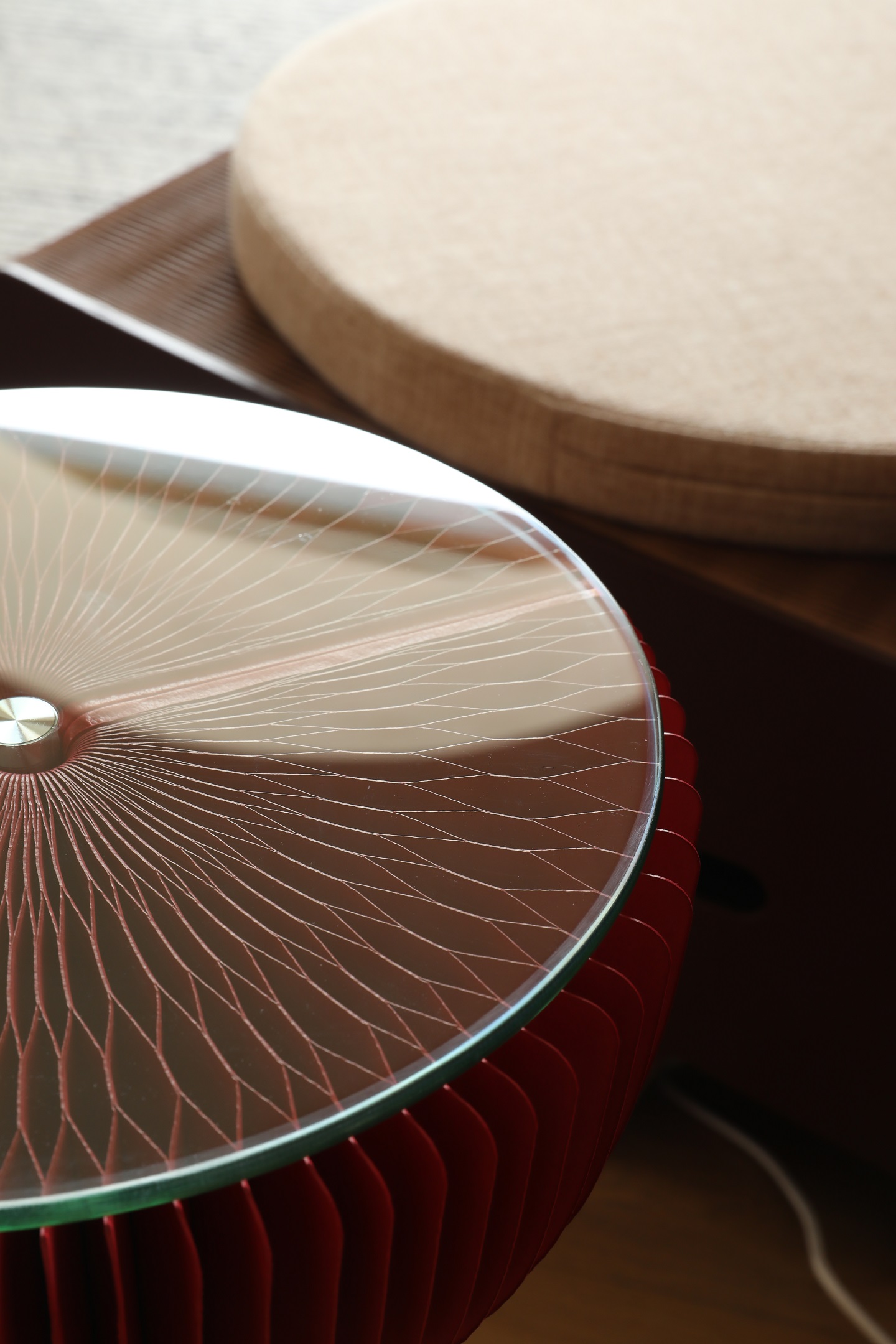 Paper home，Creative furniture，Side table，Table table，solar system，Original design，Small black skirt style，Exquisite life，