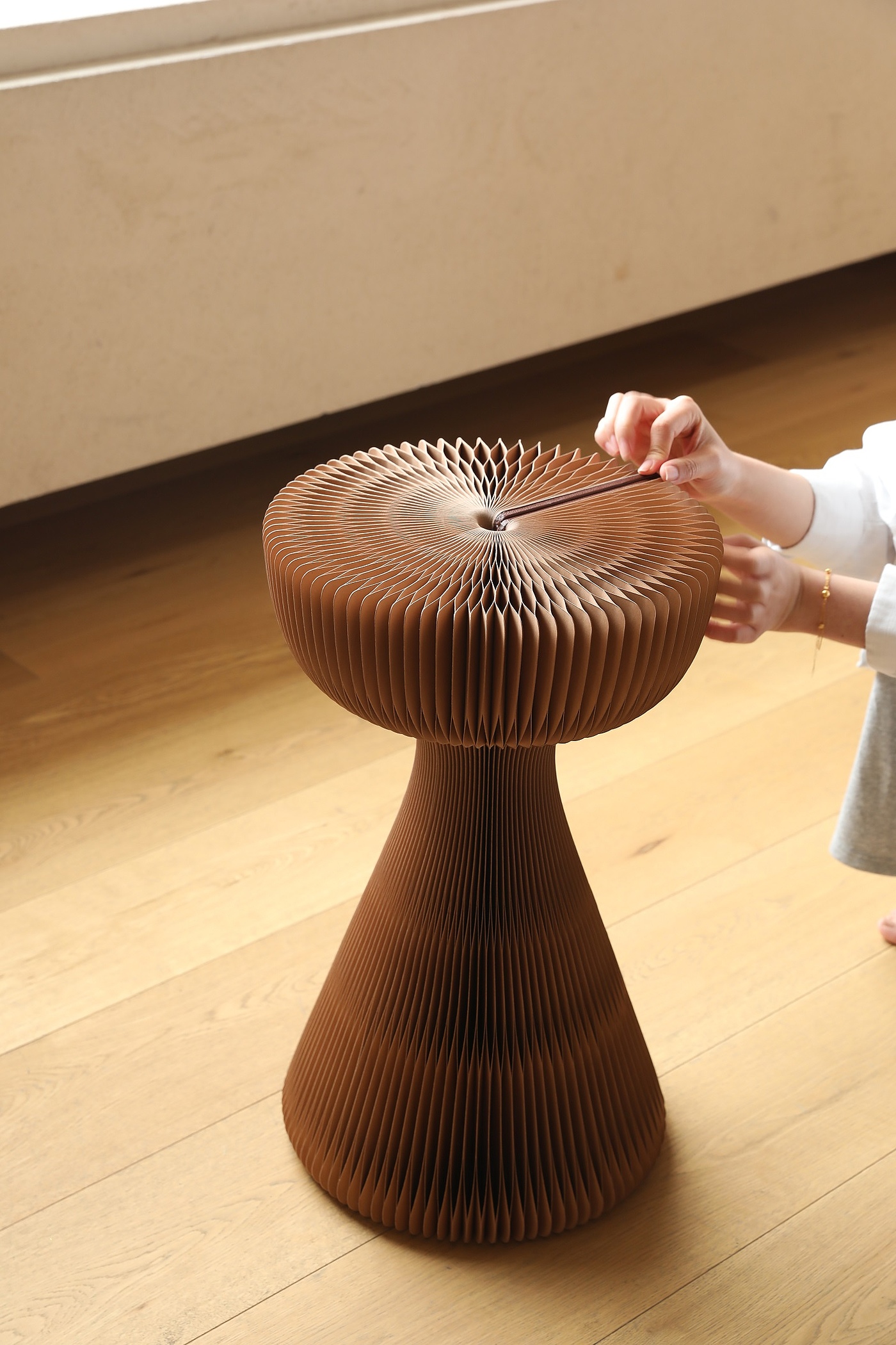 Paper home，Creative furniture，Side table，Table table，solar system，Original design，Small black skirt style，Exquisite life，