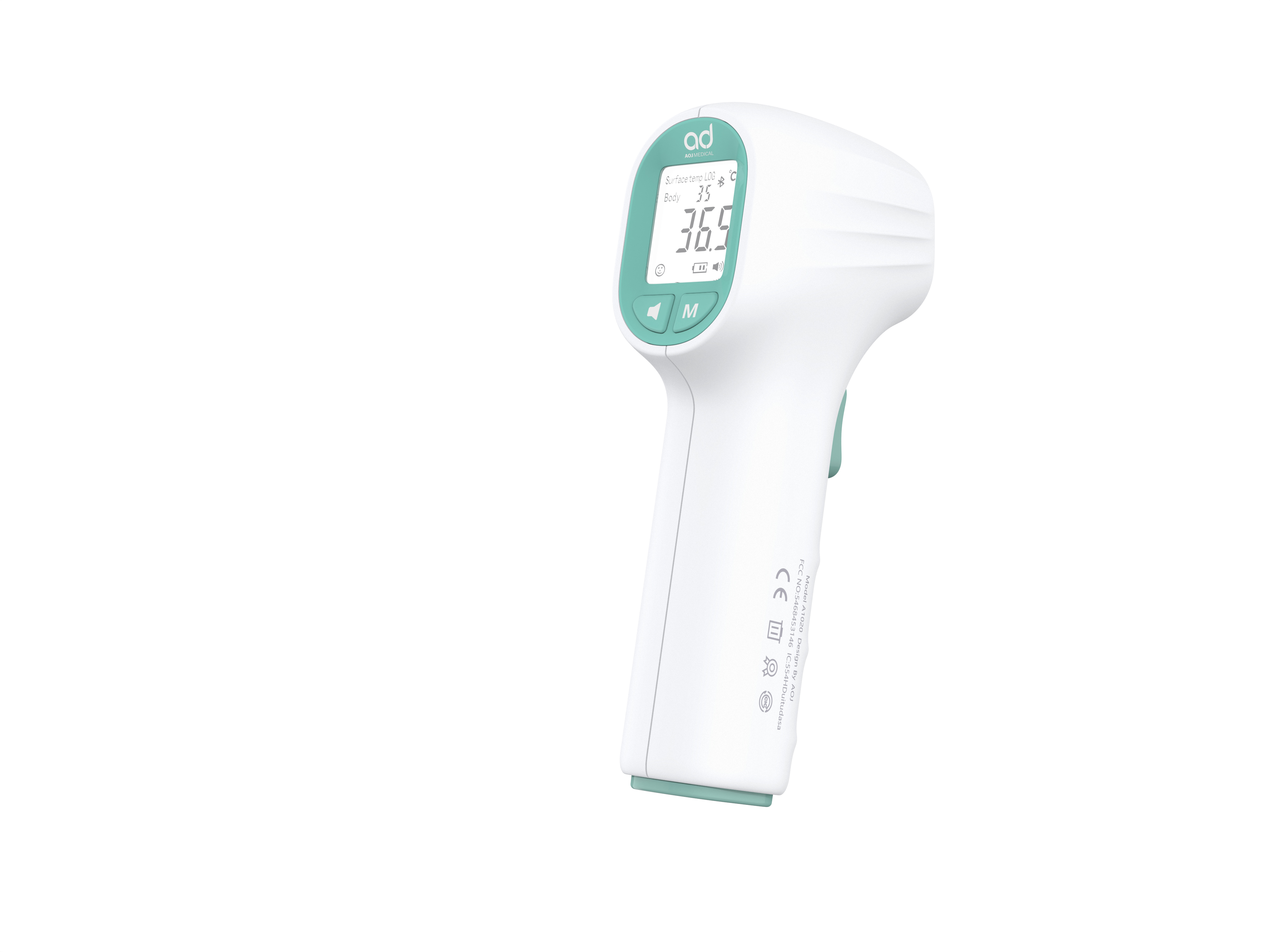 forehead thermometer，Infrared frontal temperature gun，Medical temperature gun，
