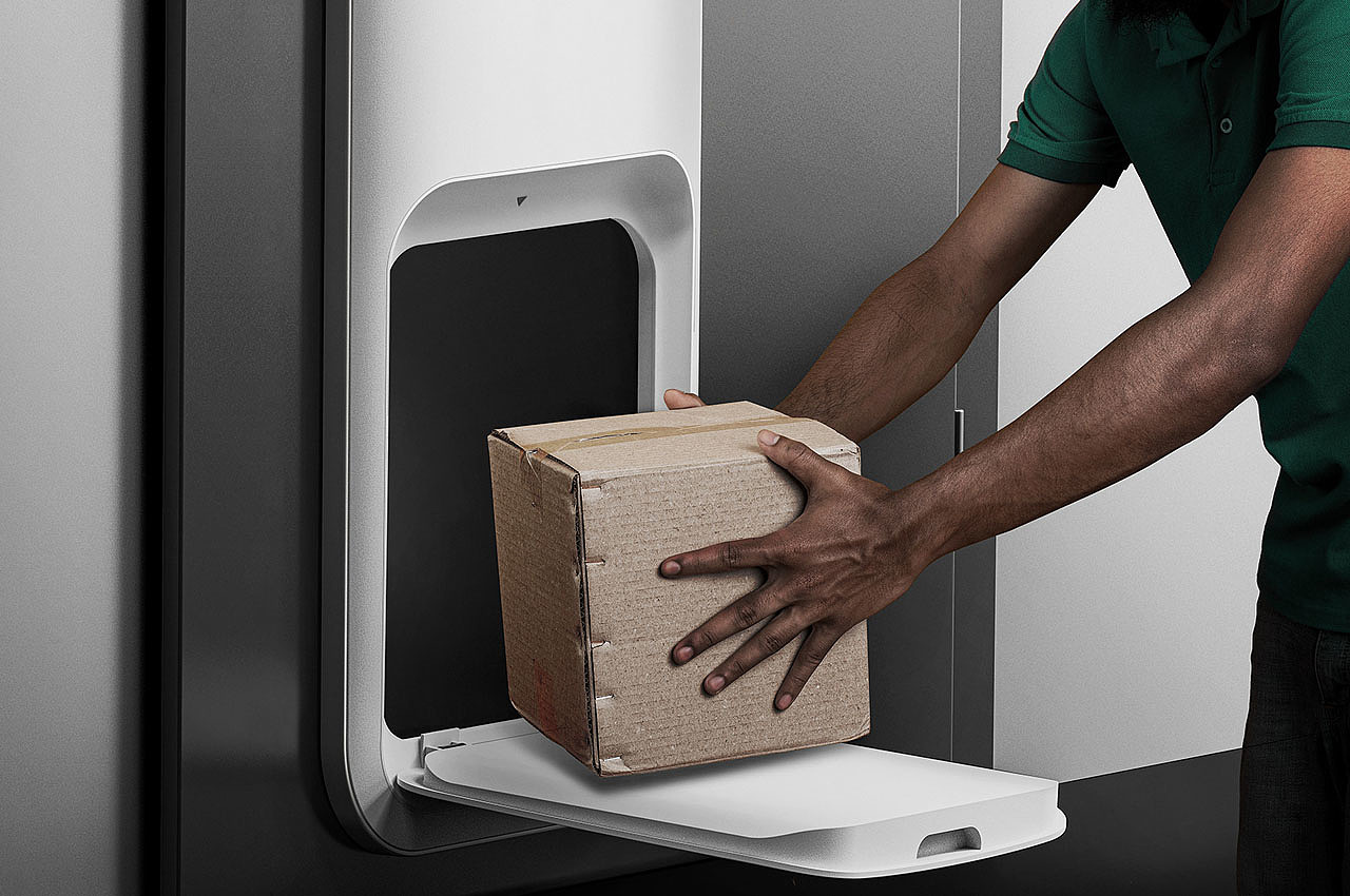 Intelligent delivery storage box，SDSB，SMARTBOX，originality，