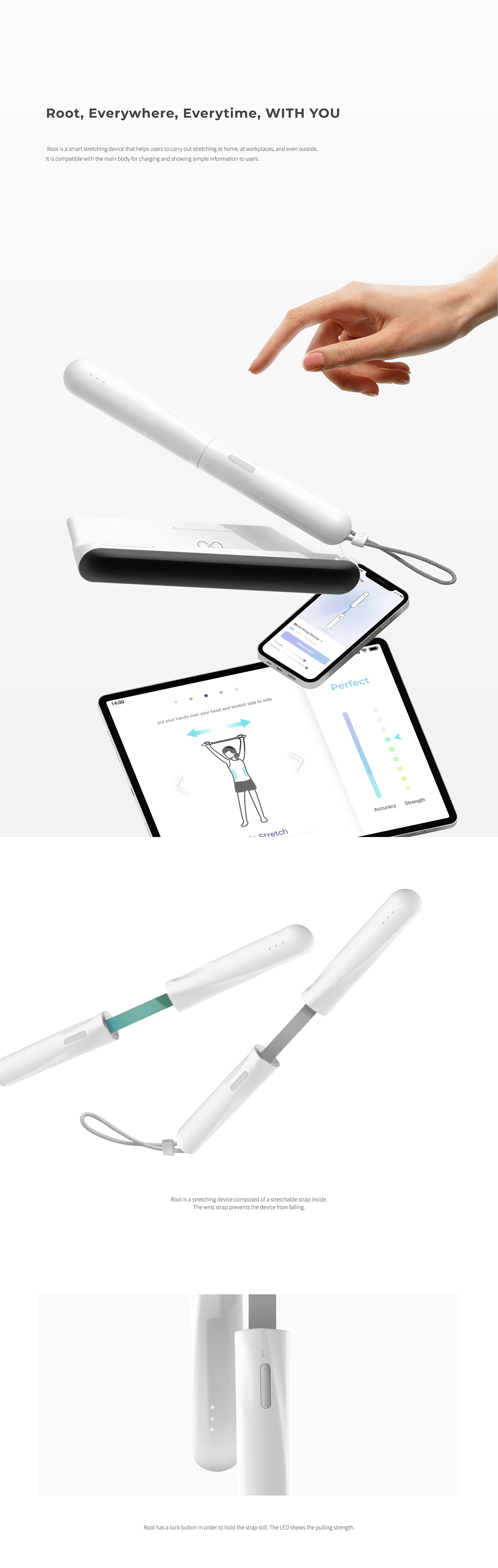 ROOT，Intelligent stretching equipment，Fitness equipment，Brand promotion，