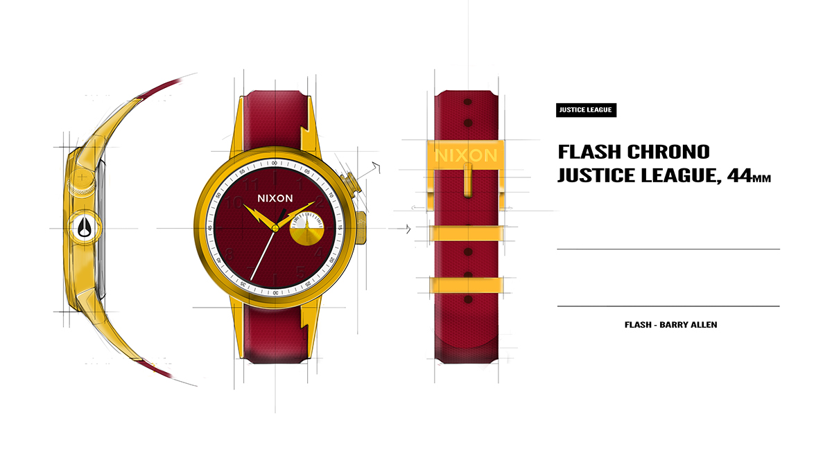 Justice League: Injustice for All，nixon，Wrist watch，Limit，