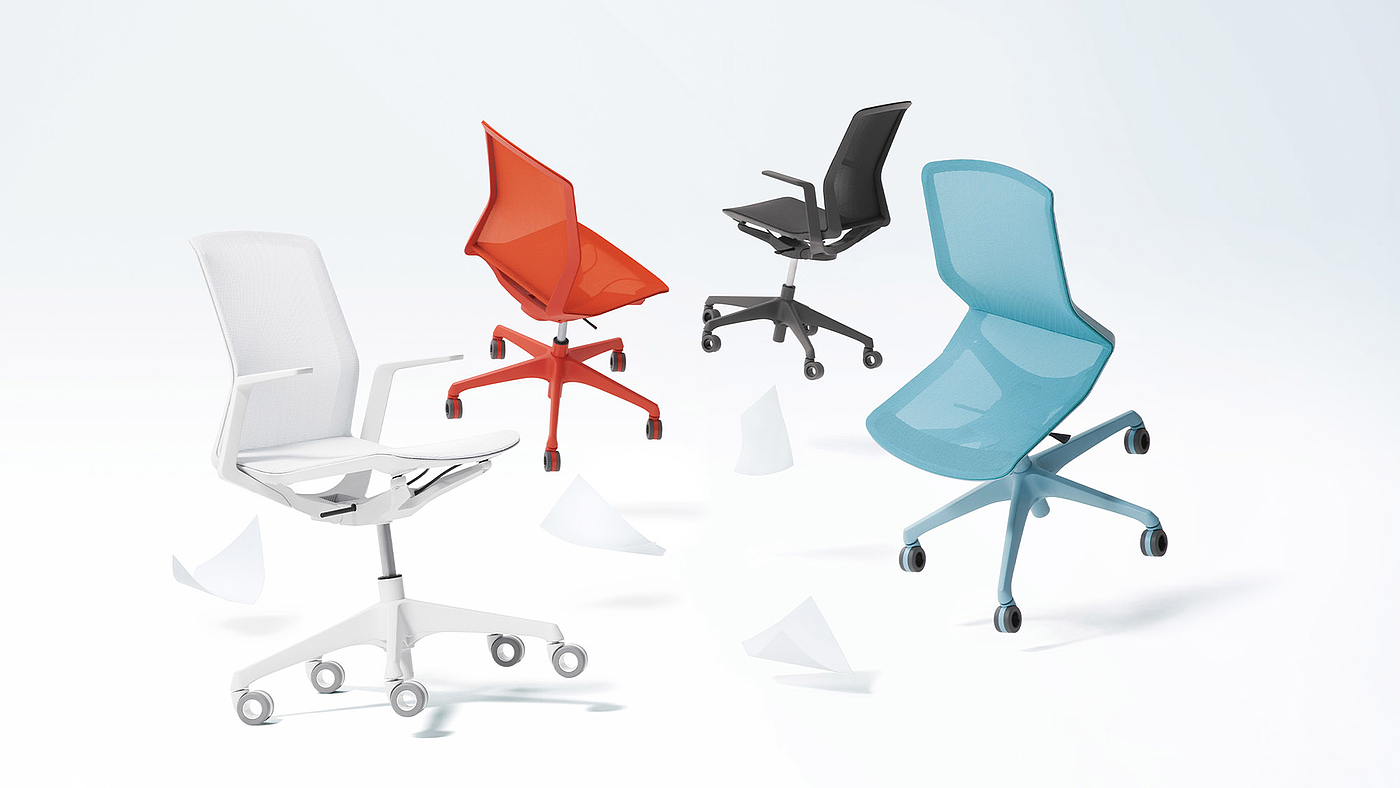 Cynara，Office chair，furniture，2021 red dot product design award，