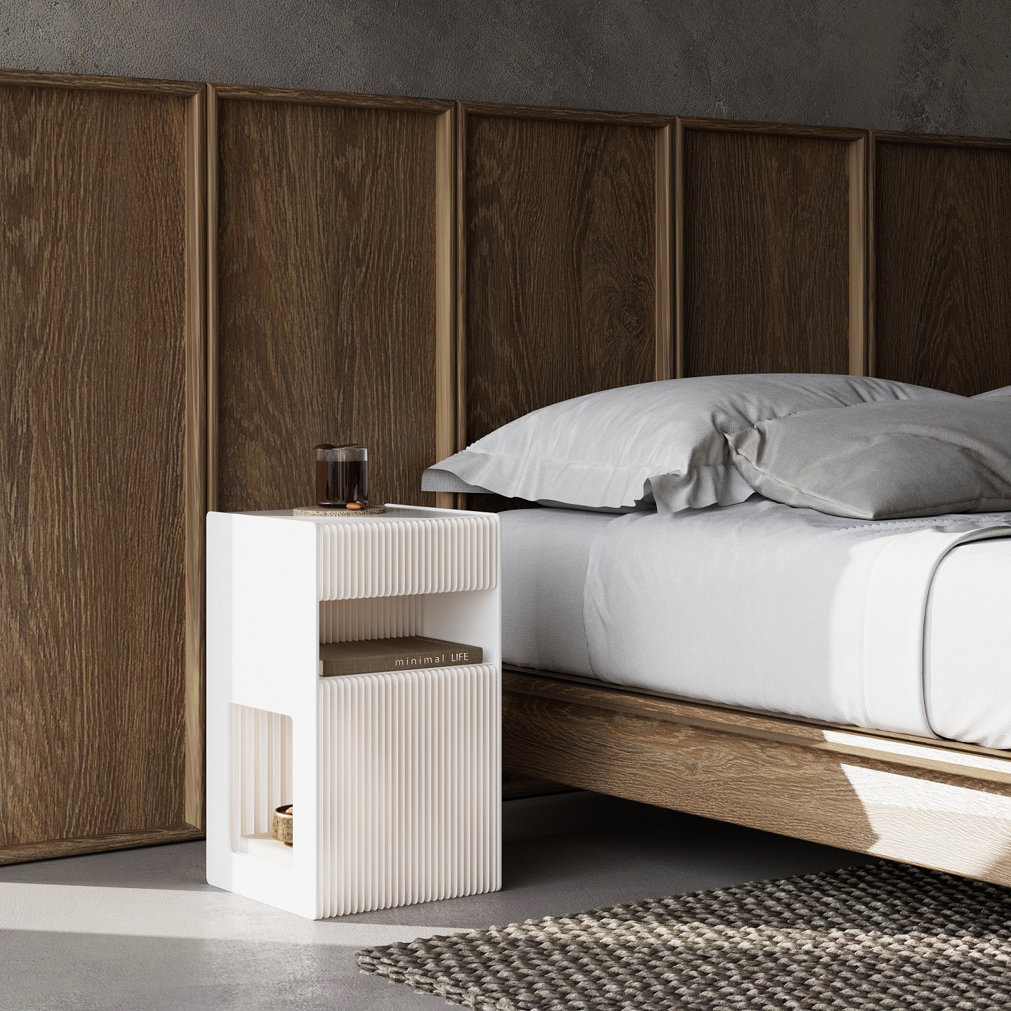 Multifunctional side table，Organ side table，Creative home，Original design，Home storage，Paper table table，Honeycomb Structure ，Nordic style，