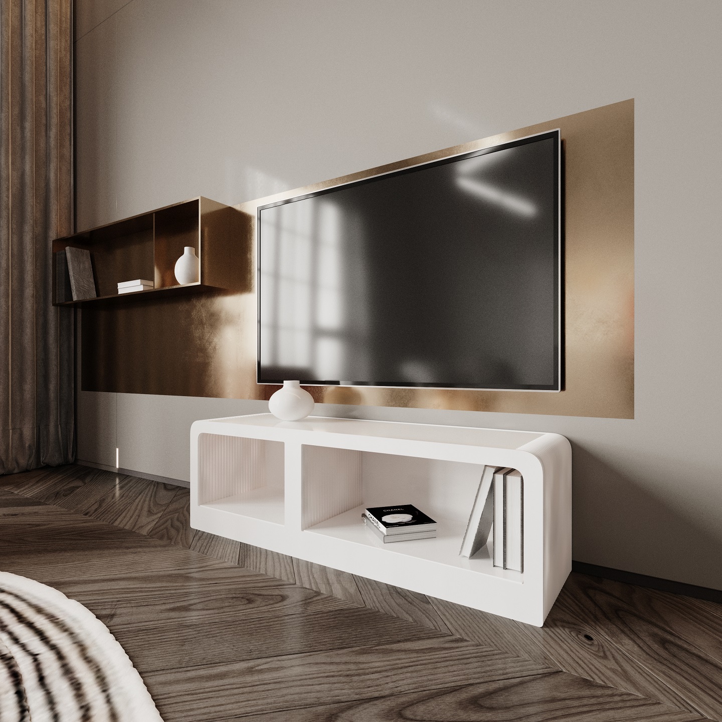 Organ bucket cabinet，Paper home，Original design，B & B decoration，Trendy TV cabinet，Another bedside table，Environmental protection materials，good-looking，