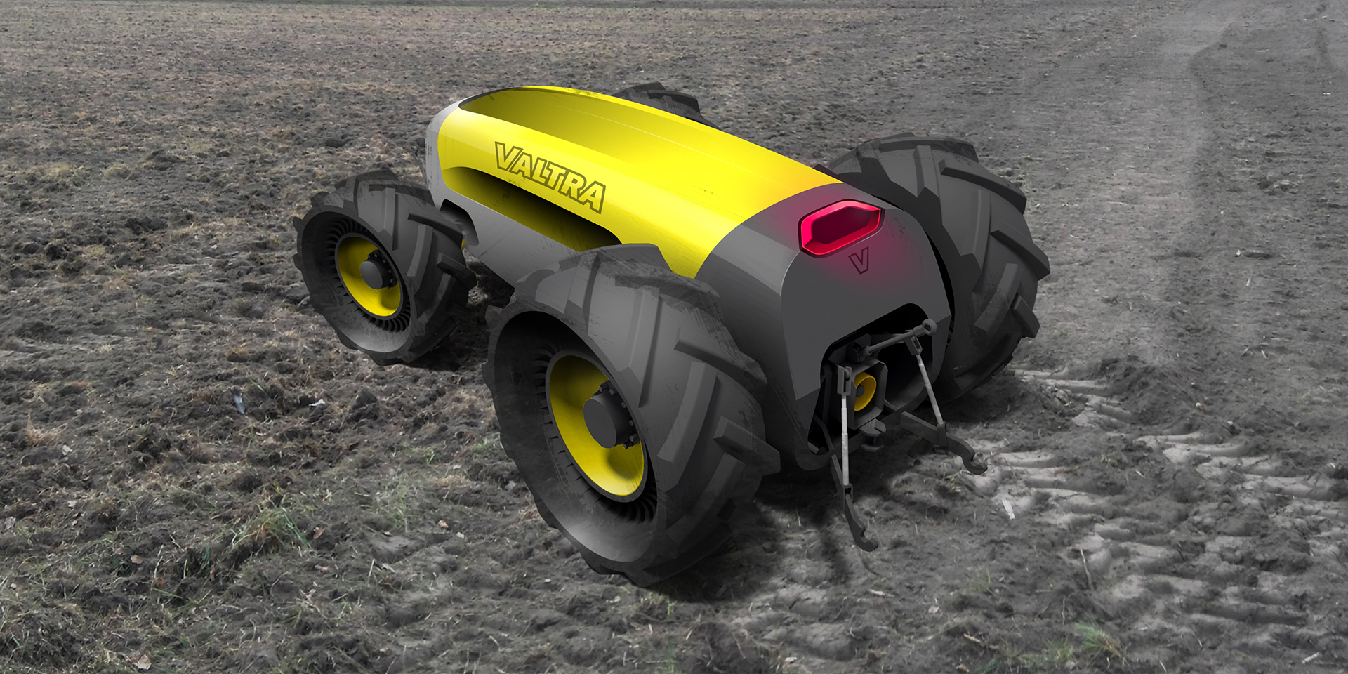 conceptual design，agricultural machinery，Tractor，fully automatic，solar energy，
