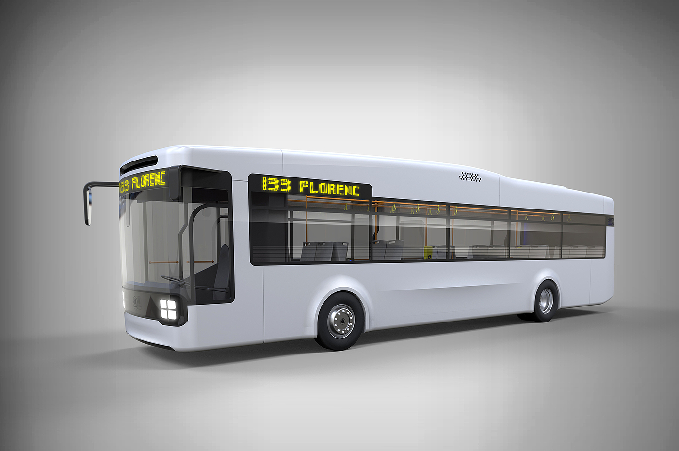 Public transportation，vehicle，Electric bus，environment protection，Green Travel，friendly，