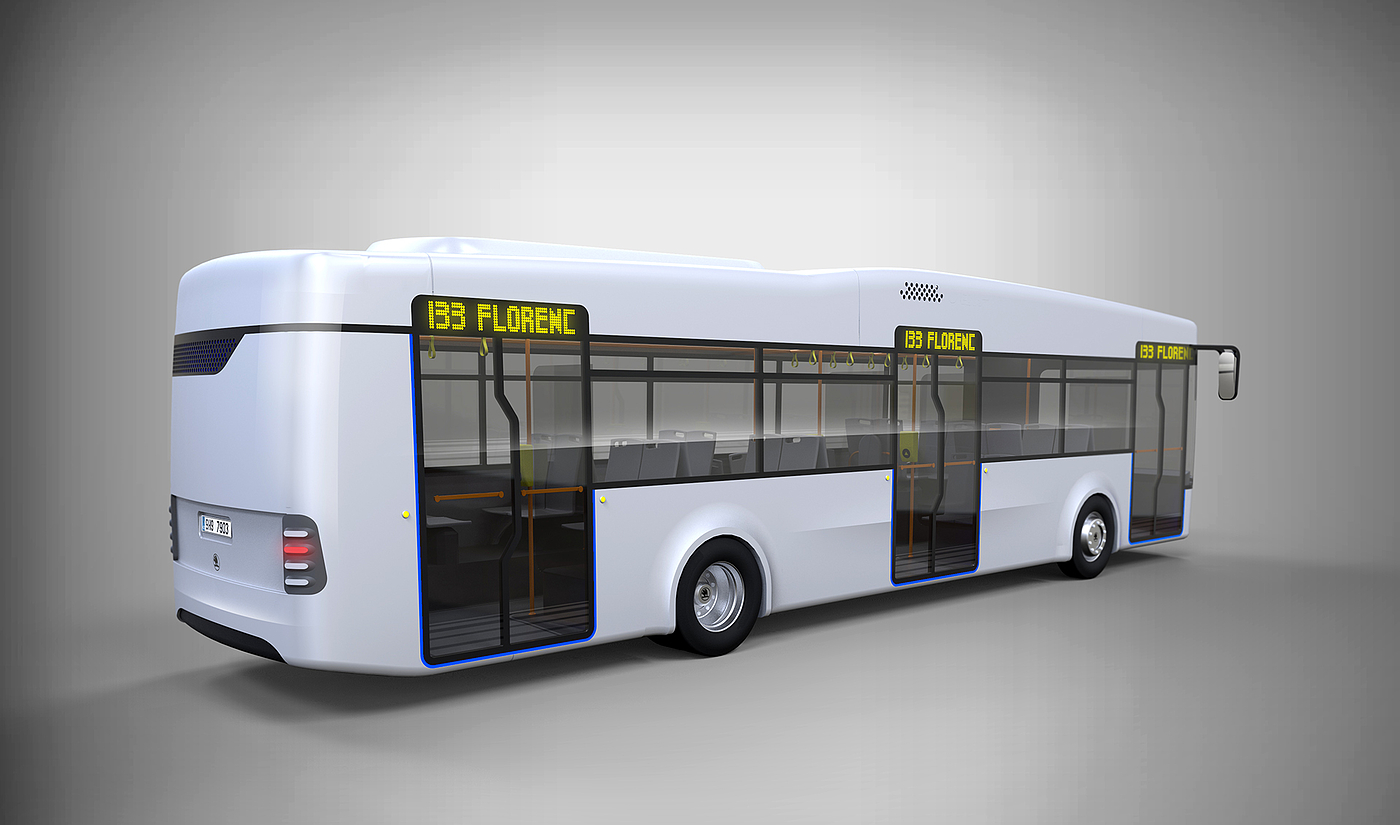 Public transportation，vehicle，Electric bus，environment protection，Green Travel，friendly，