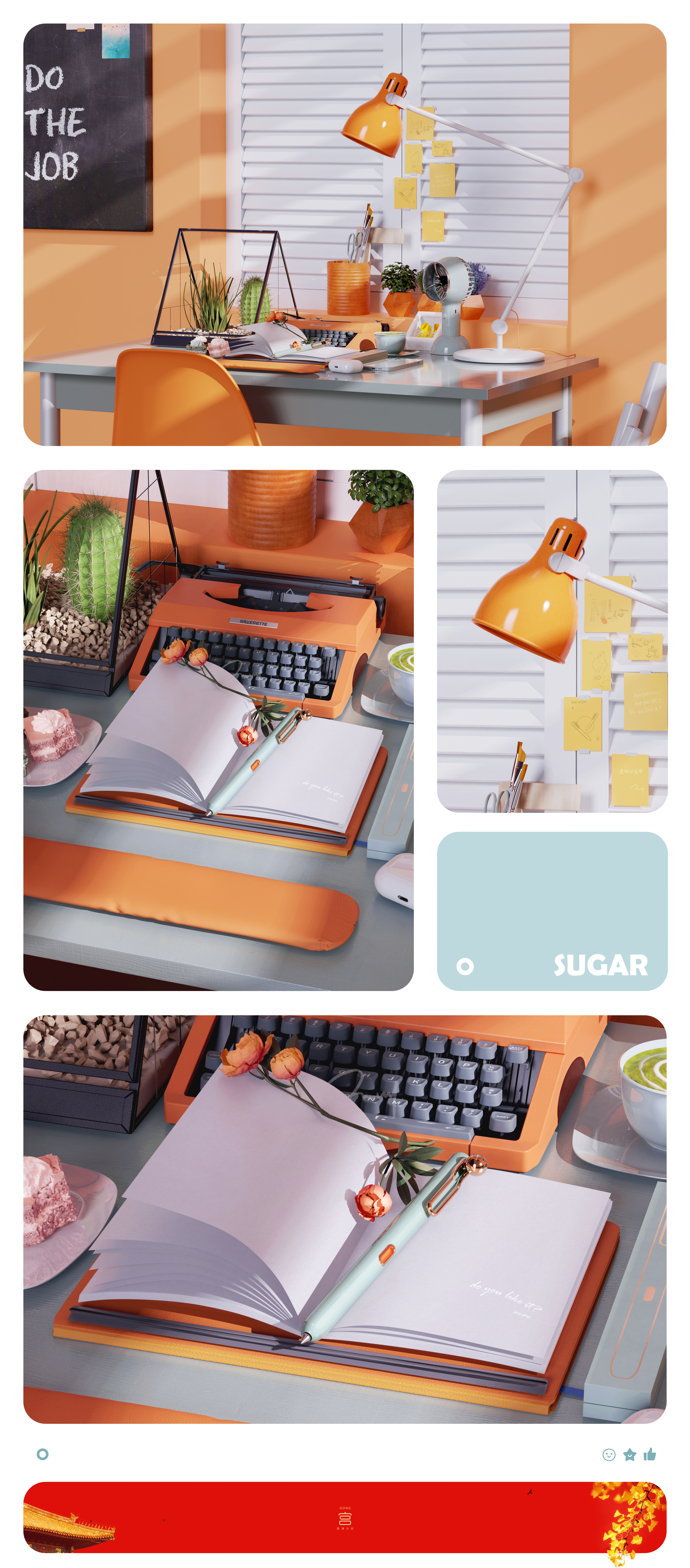 tide，，Retro taste，Fresh office environment，pen，