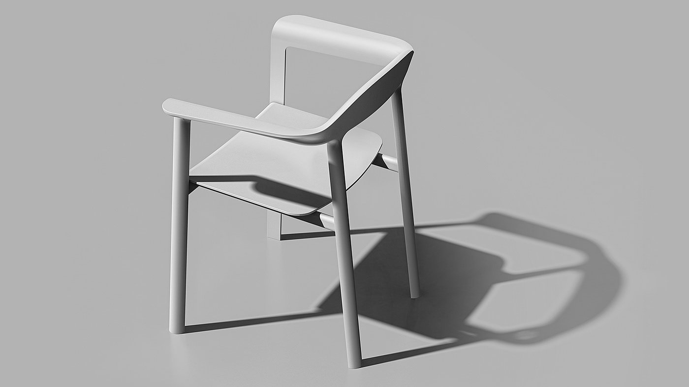 椅子，艺术，黑白，