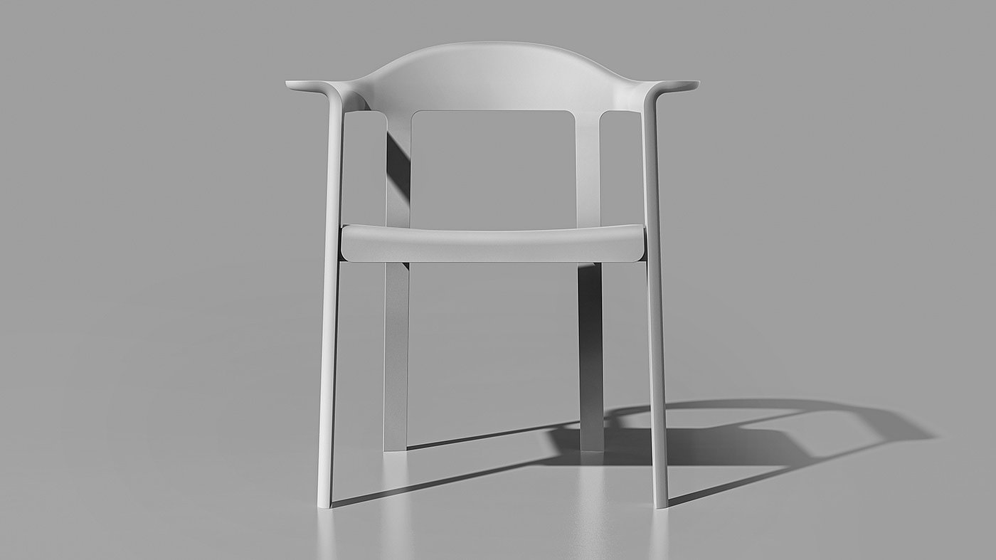 椅子，艺术，黑白，