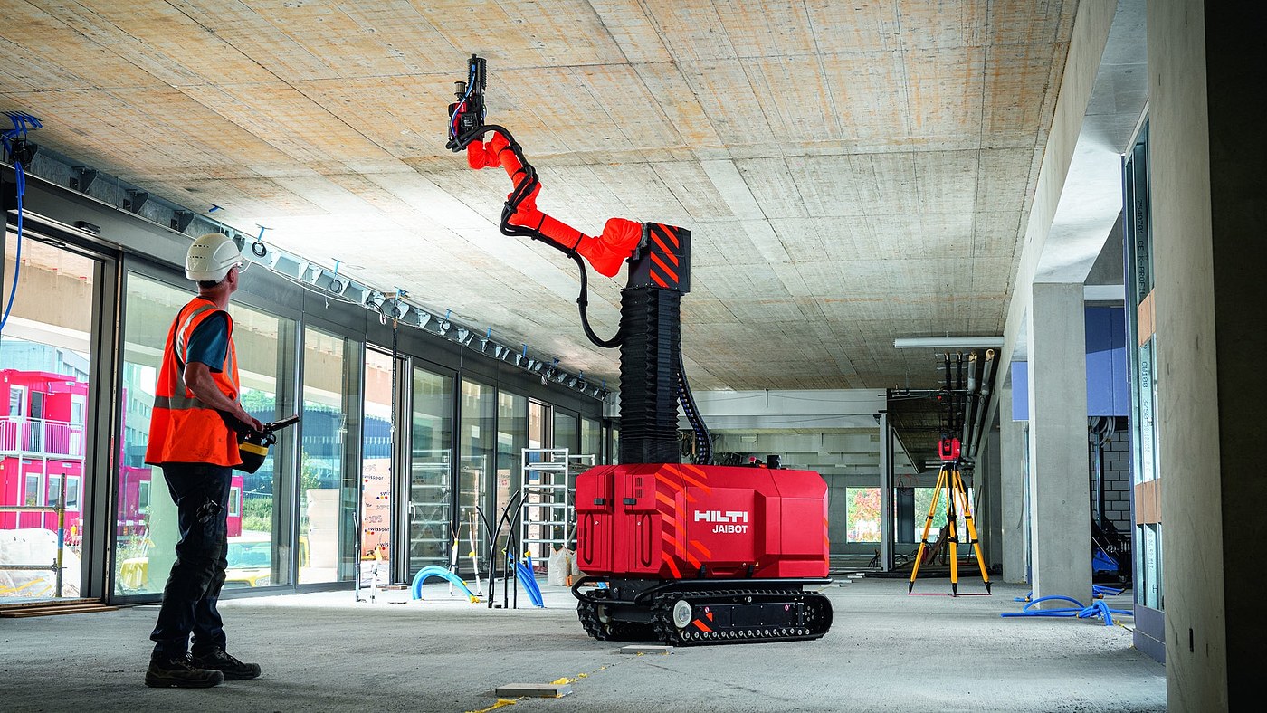 Hilti Jaibot，建筑工地机器人，自动化，2021红点产品设计大奖，