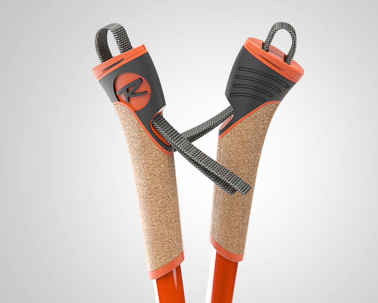 Northern Europe，Ski stick，Outdoor tools，nightingale，Handle，