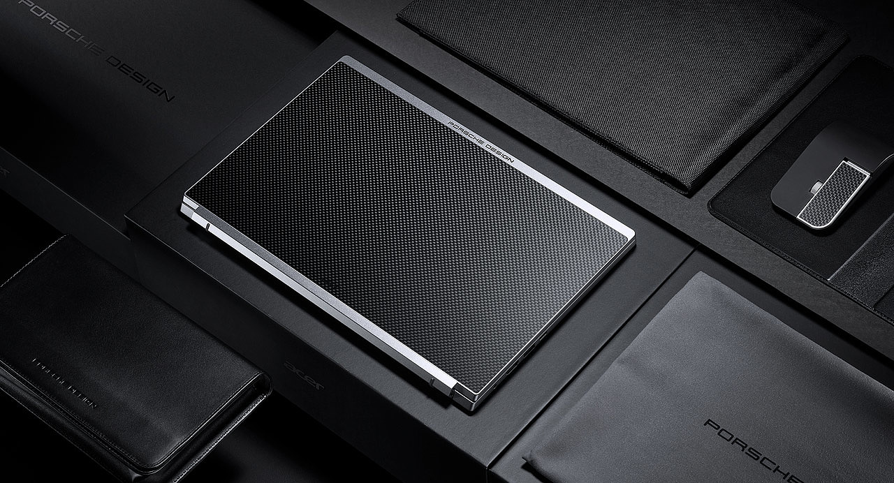 Notebook computer and its accessories，Digital，electronic product，2021 red dot product design award，Porsche Design，