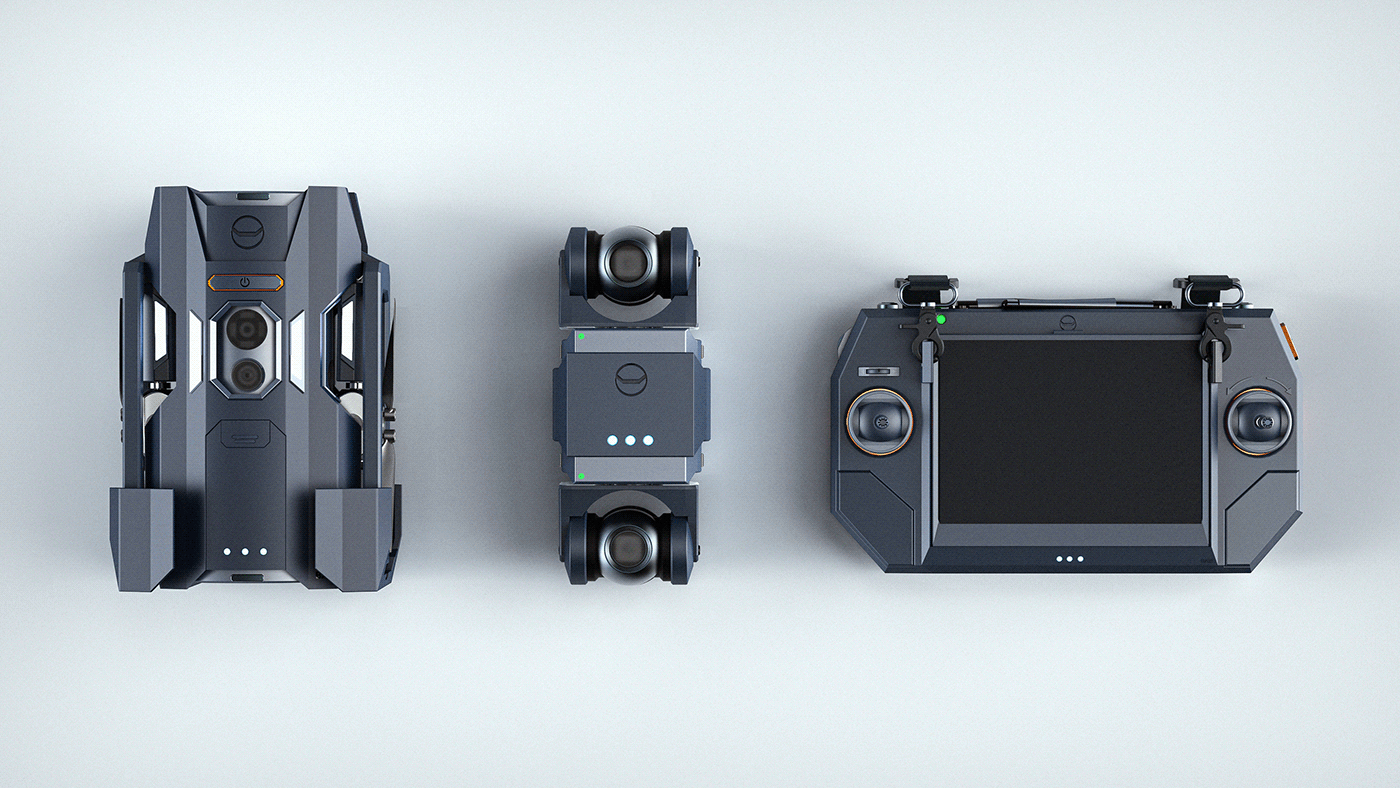 UAV，portable，3d，