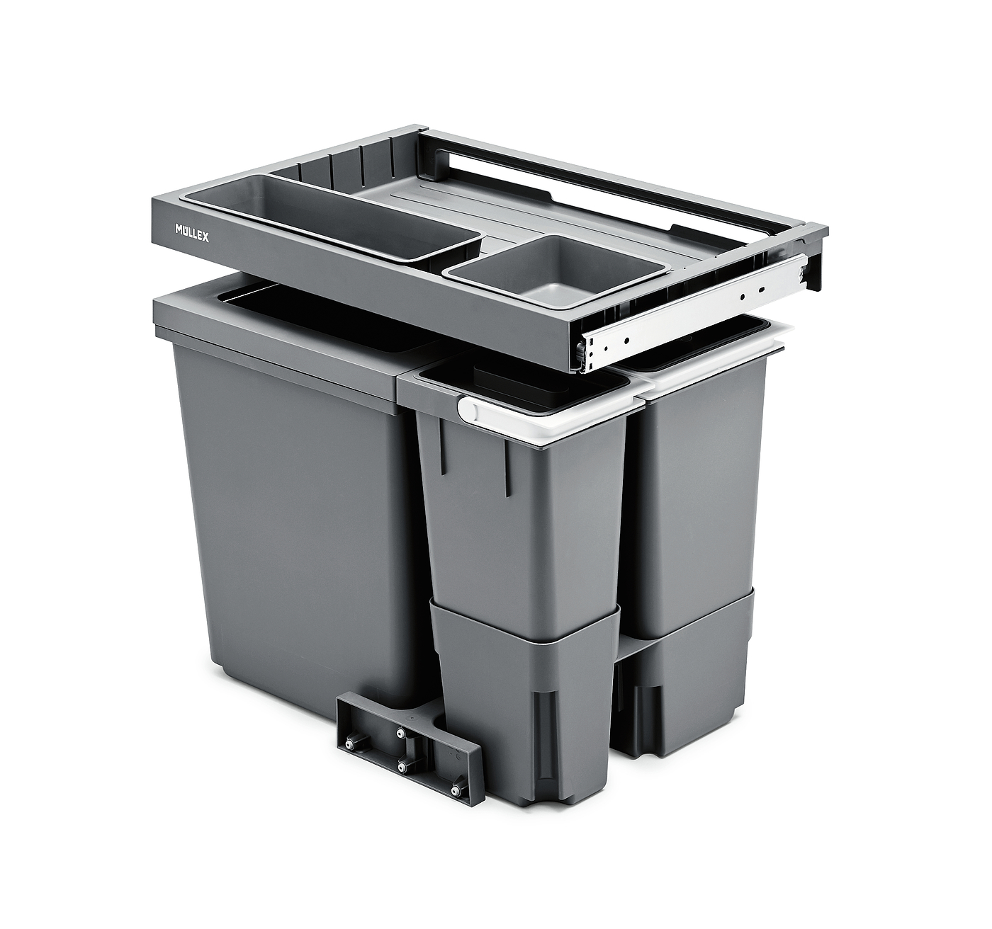 Müllex X-LINE，Waste classification system，dustbin，2021 red dot product design award，