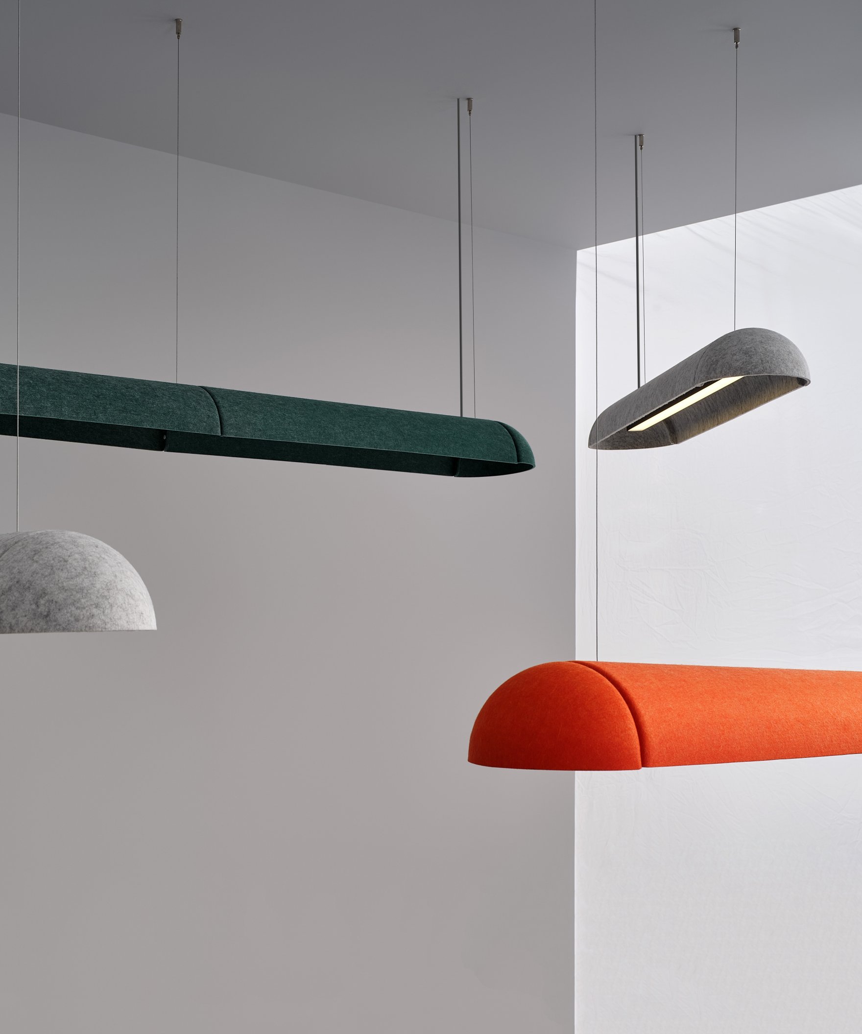Acoustic Team，Office lamps，a chandelier，2021 red dot product design award，