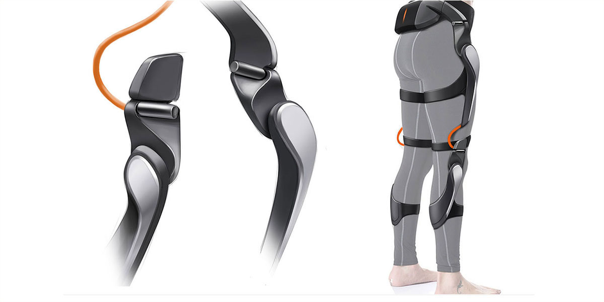 Rehabilitation treatment，Exoskeleton，industrial design，Cool，