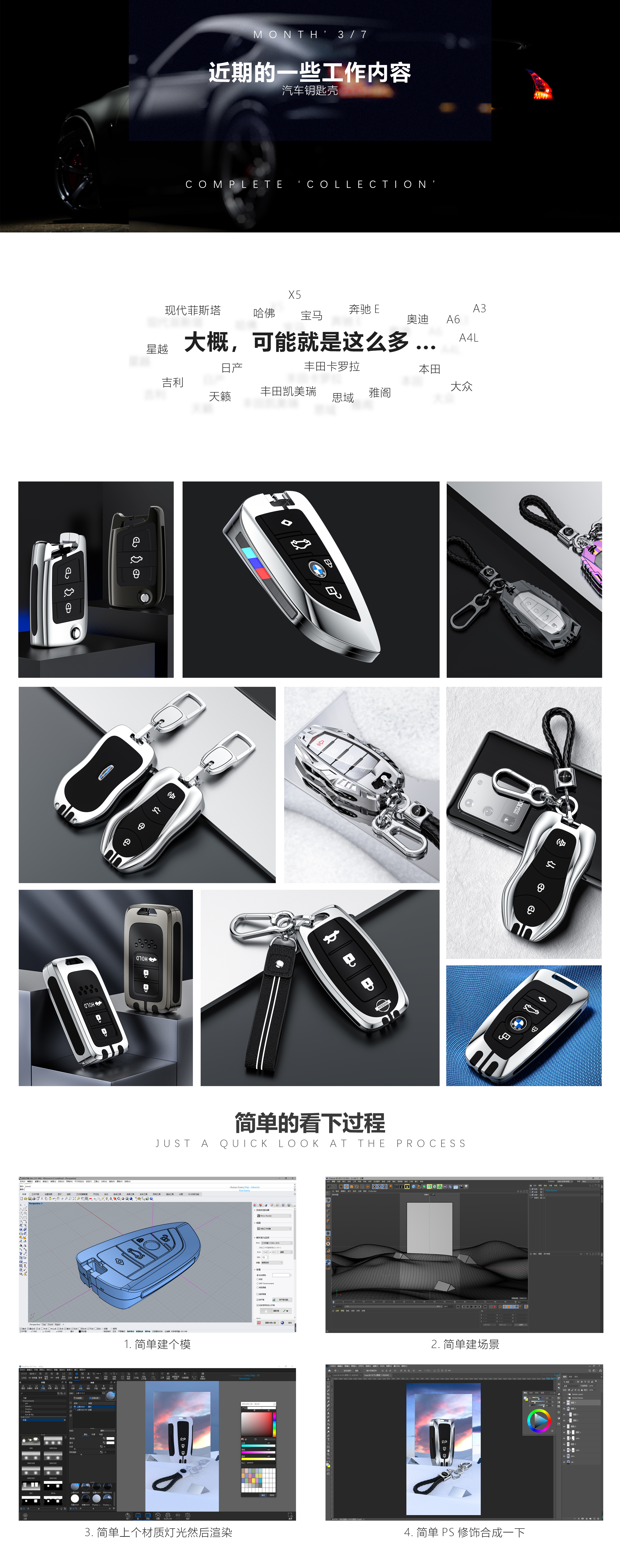 Key case，car keys，