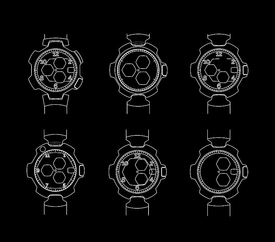 Wrist watch，delicate，luxurious，Hoya Watch，conceptual design，