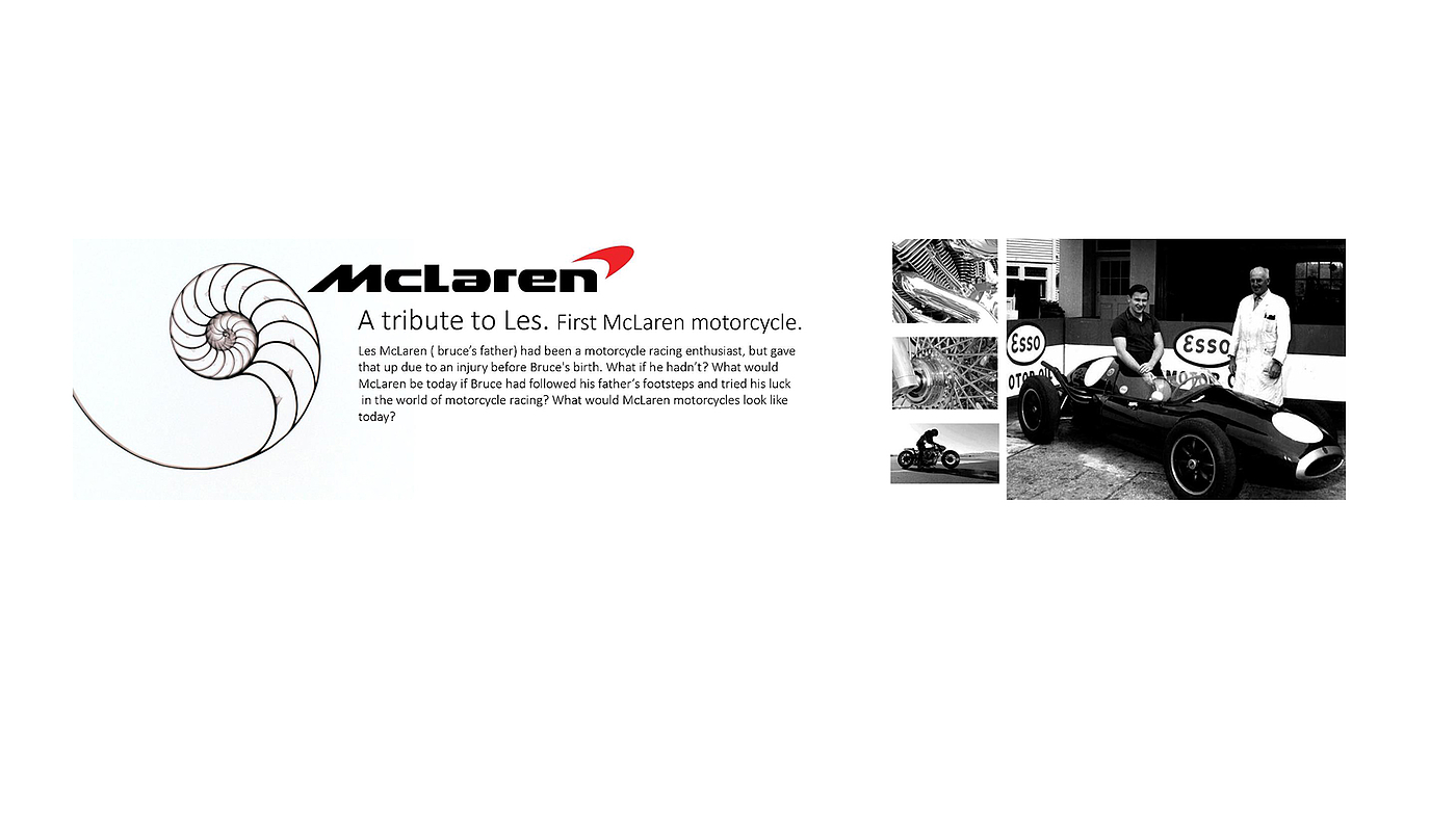 brand，McLaren motorcycle，conceptual design，