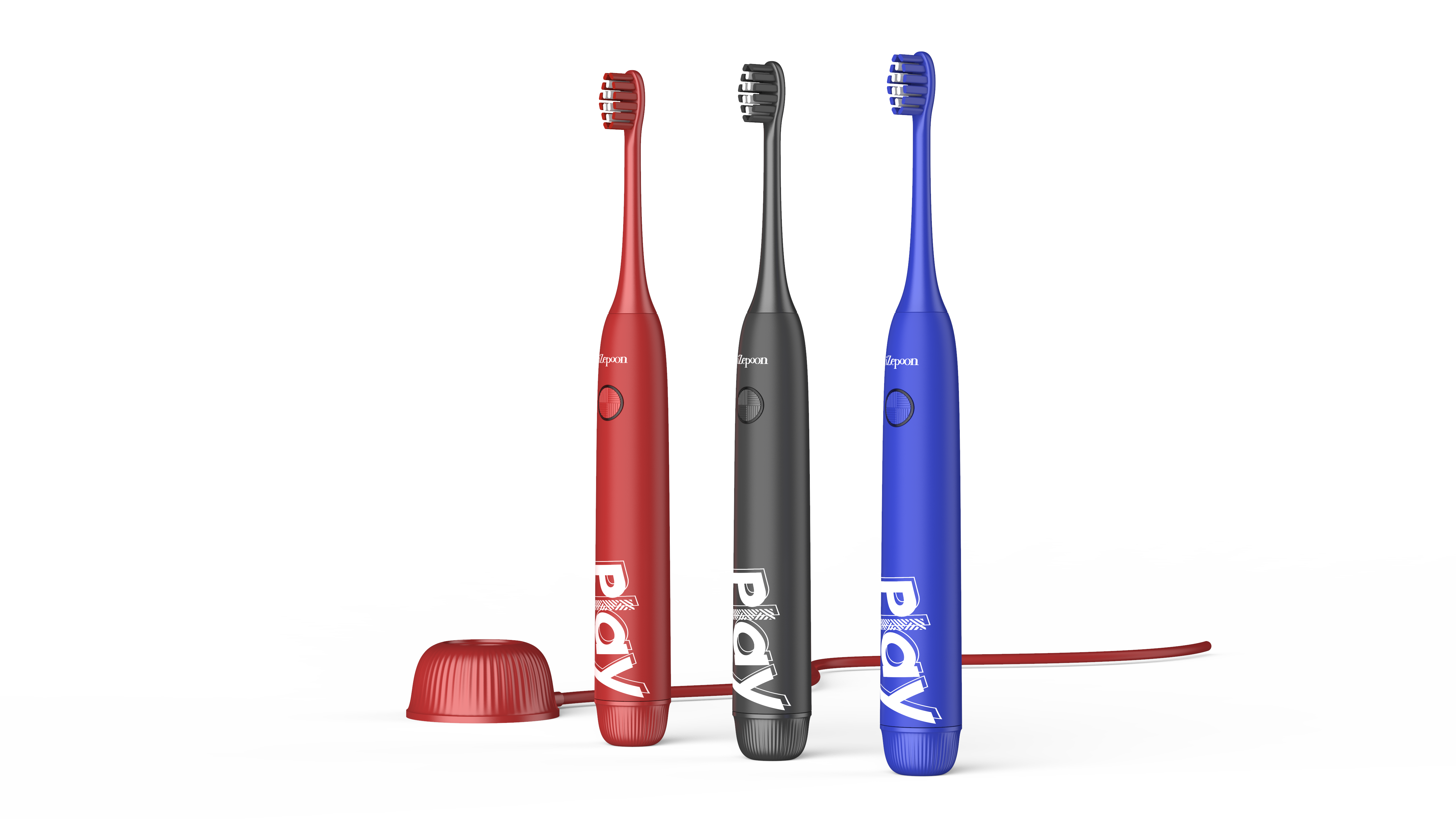 industrial design，Sonic electric toothbrush，Light luxury，Tide card，National style，