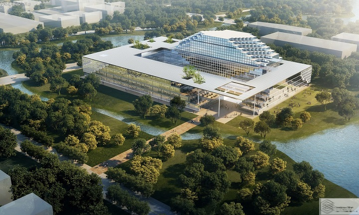 Meichen，Effect drawing of Meichen，Multi-Media，Architecture，interior space ，hotel，market，to work in an office，