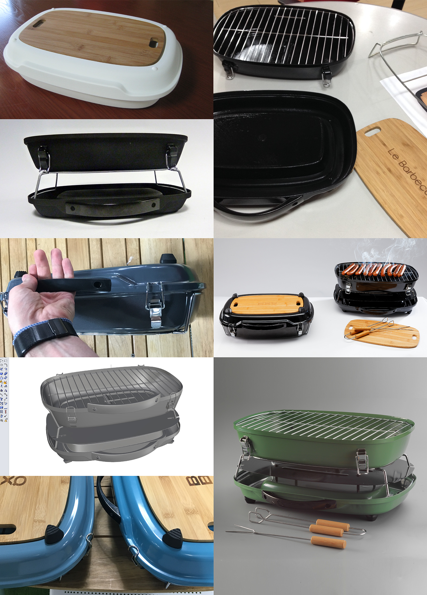 multi-function，Portable，Barbecue box，LEBARBECUE，
