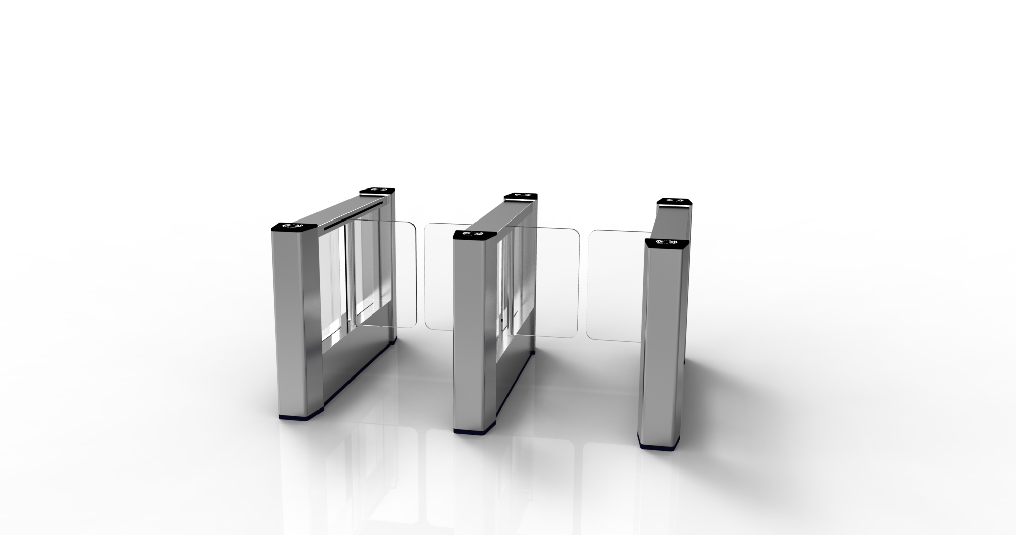 Pedestrian access gate, security,，